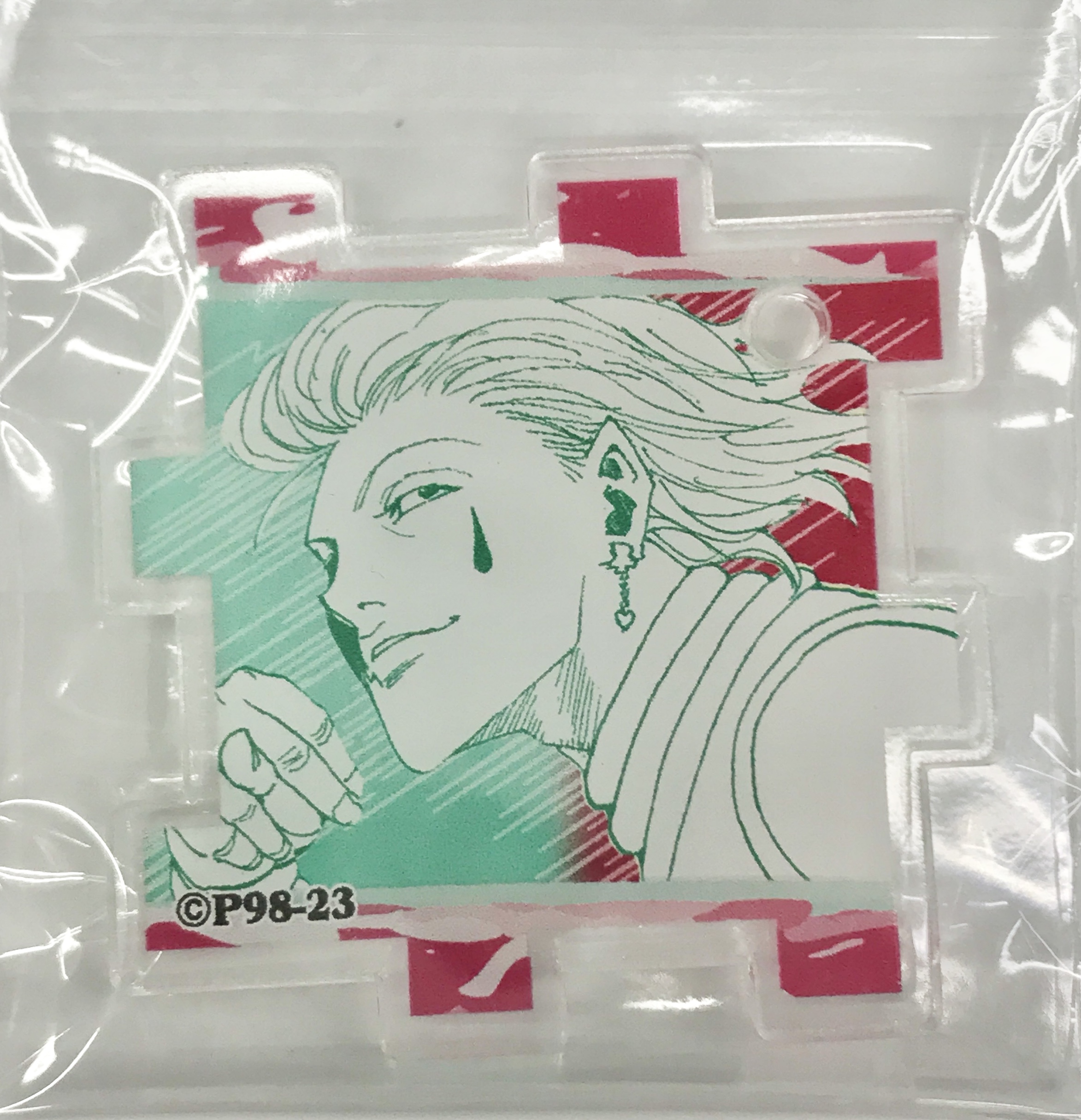 HUNTER×HUNTER 冨樫義博展 -PUZZLE- つながるアクリルパズルコレクション ヒソカ=モロウ B
