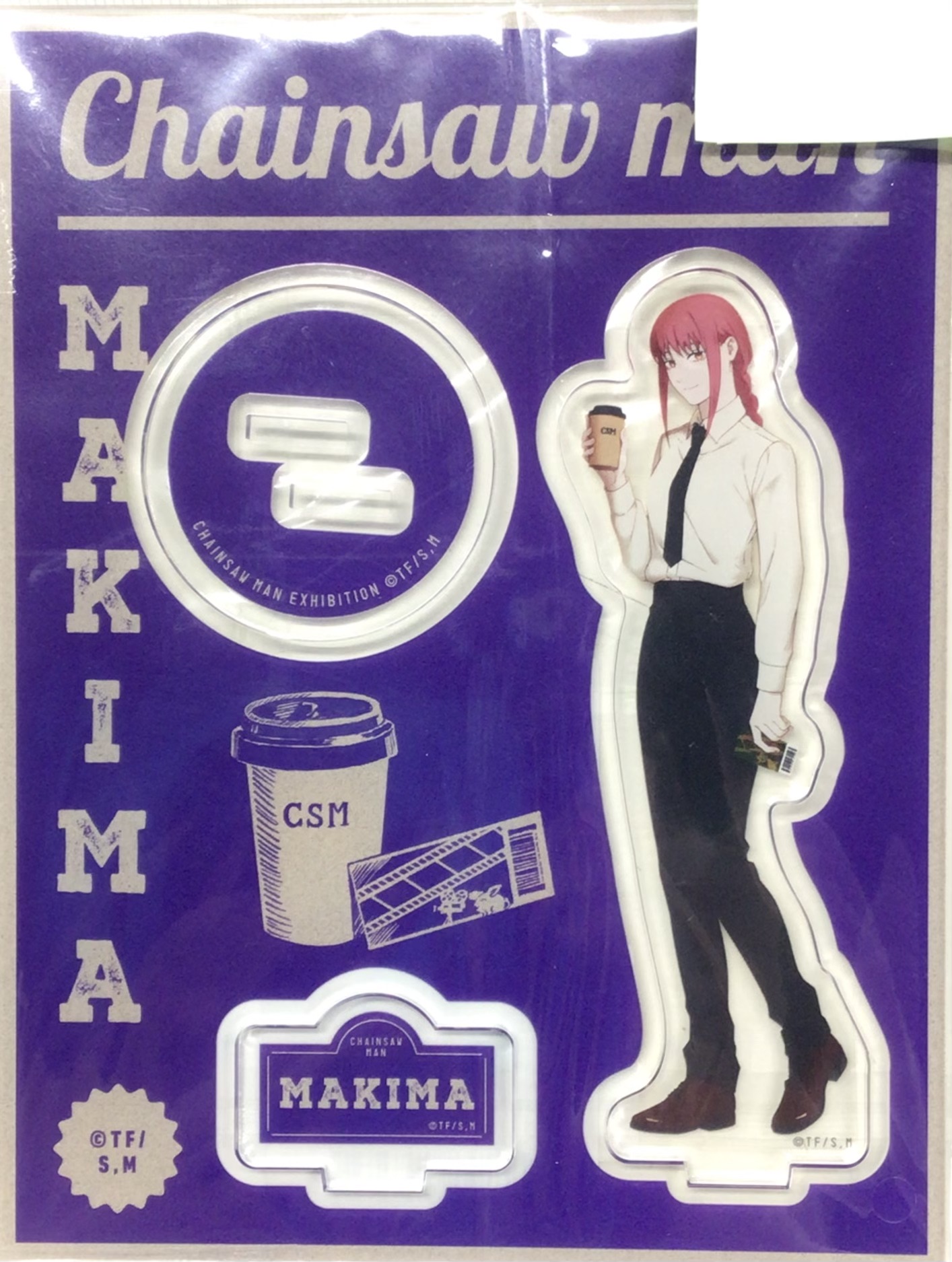 【未開封】チェンソーマン アニメーション チェンソーマン展 アクリルスタンド マキマ