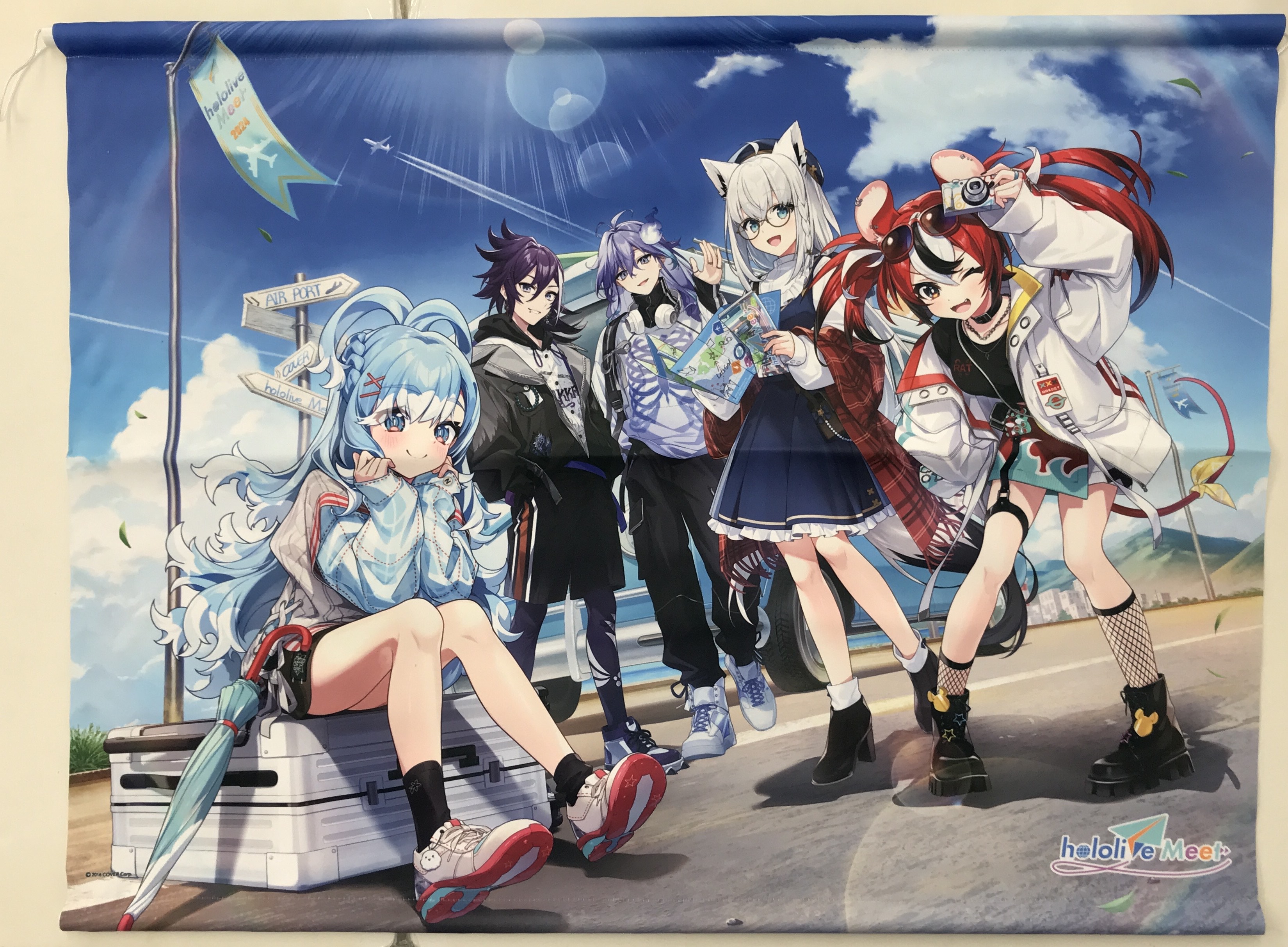 ホロライブ/ホロスターズ hololive Meet 2024 タペストリー