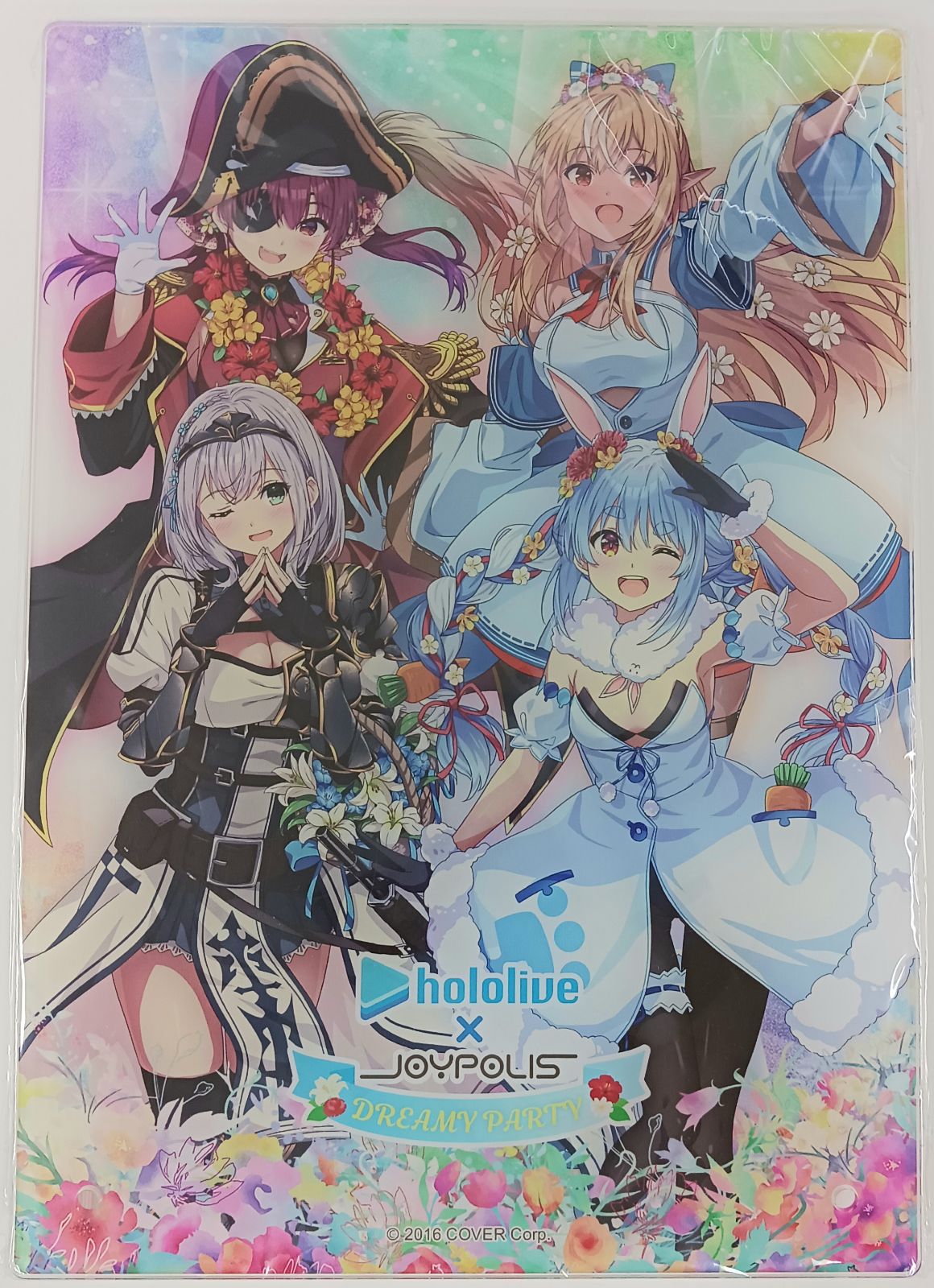 【未開封】ホロライブ×JOYPOLIS DREAMY PARTY アクリルパネル ジオラマステージ付き