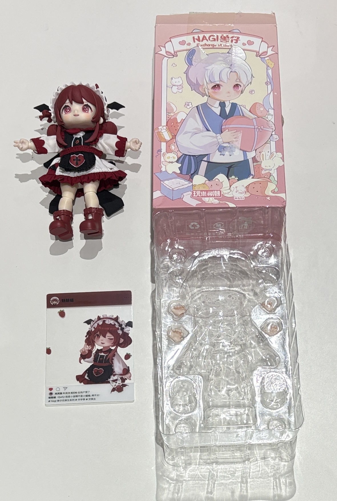 NAGI:交換学生 MJD関節可動ドール シリーズ 第2弾 魅魅蝠