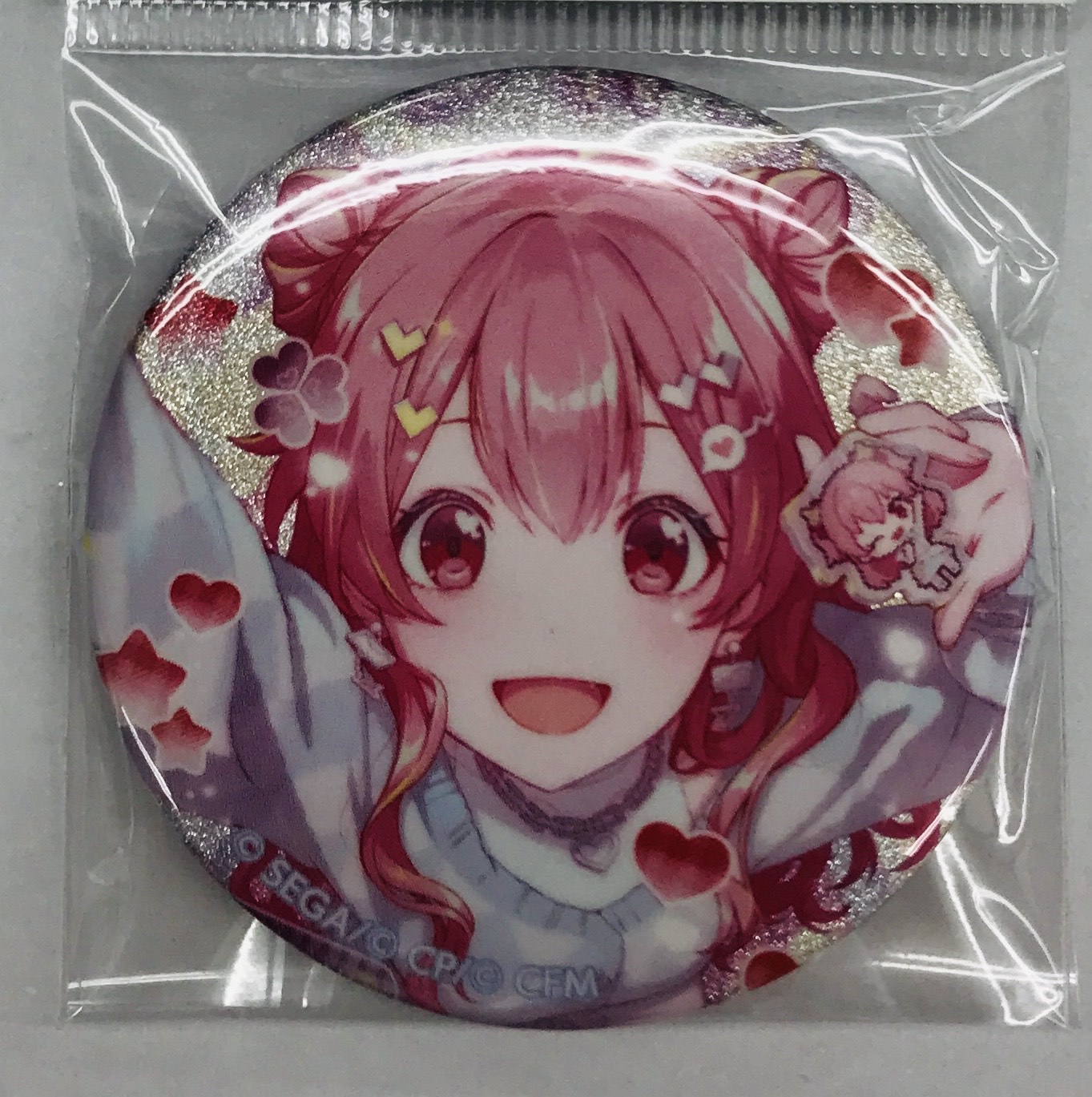 プロジェクトセカイ カラフルステージ! グリッター缶バッジ イベントイラストコレクション vol.46 B 桃井愛莉