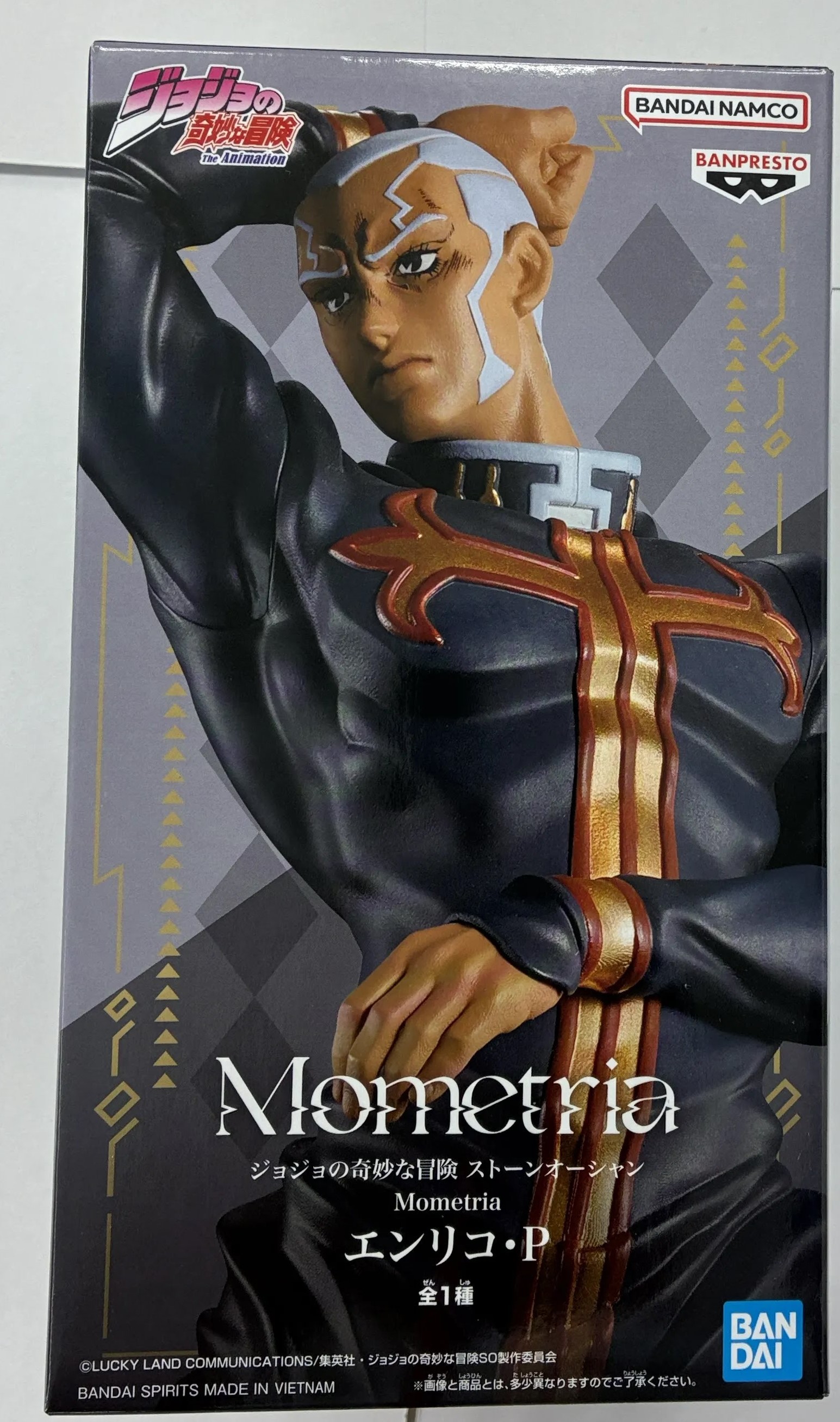 【未開封】ジョジョの奇妙な冒険 ストーンオーシャン Mometria エンリコ・P