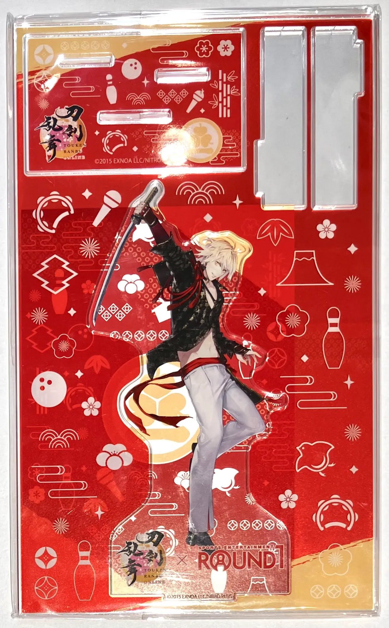 刀剣乱舞ONLINE×ROUND1 ポストカード付アクリルスタンド  南泉一文字