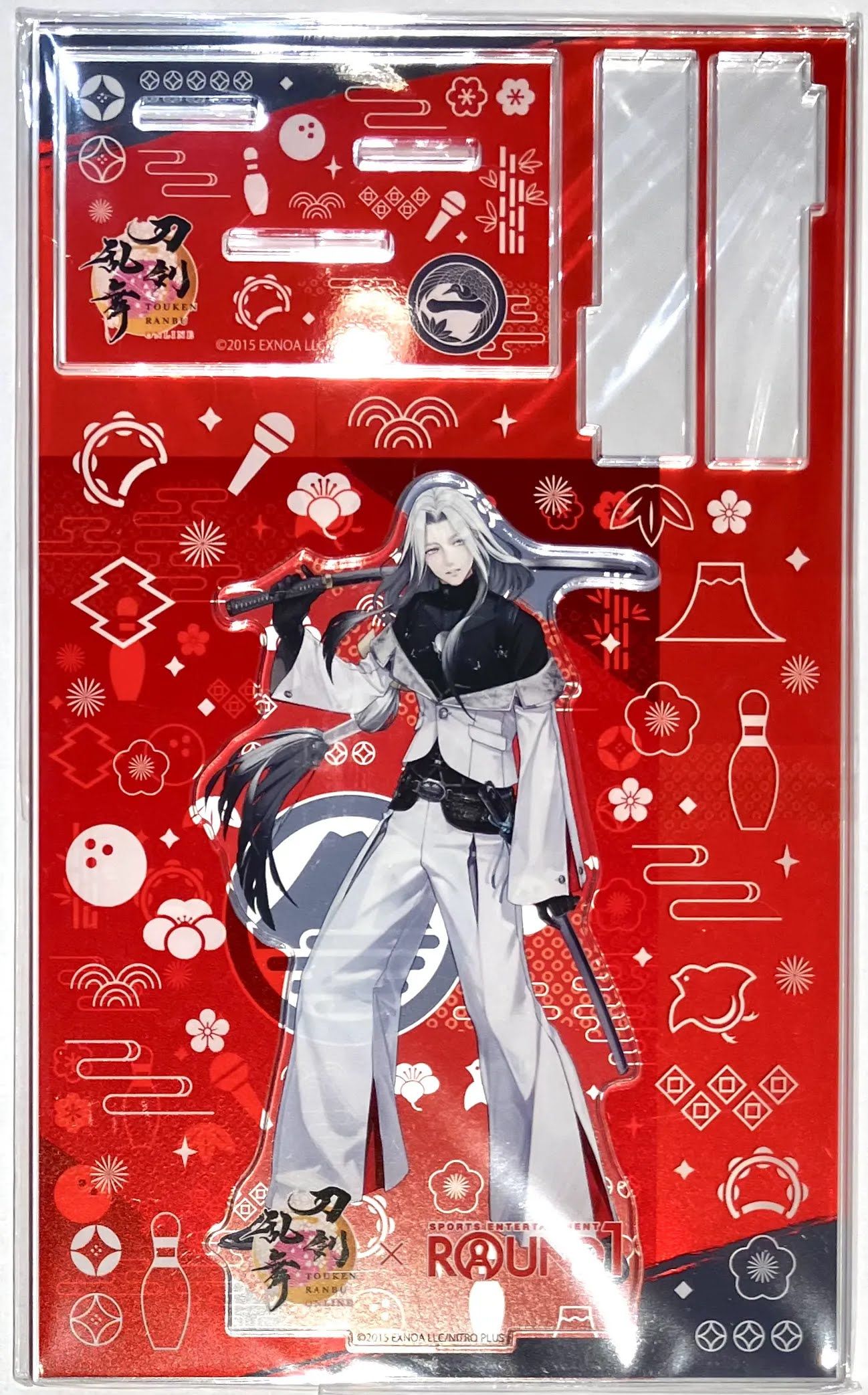 刀剣乱舞ONLINE×ROUND1 ポストカード付アクリルスタンド 姫鶴一文字