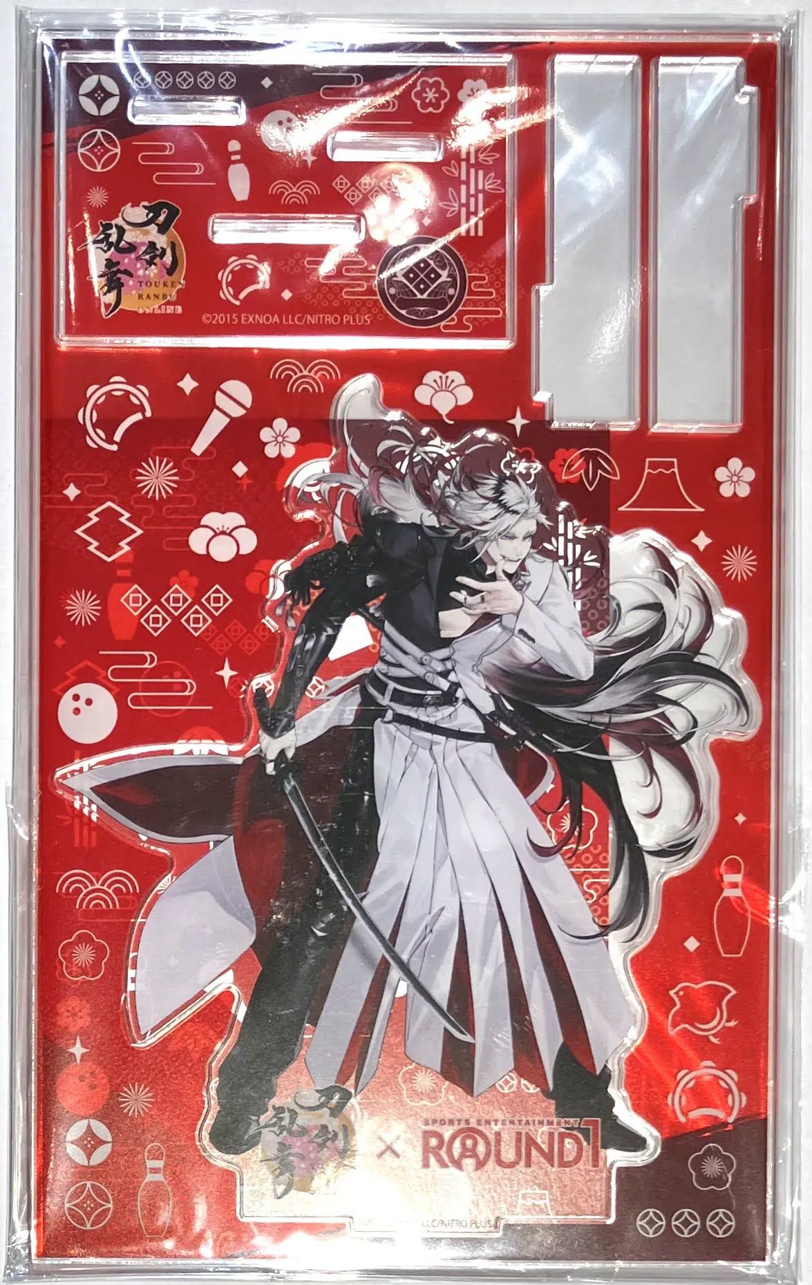 刀剣乱舞ONLINE×ROUND1 ポストカード付アクリルスタンド 道誉一文字