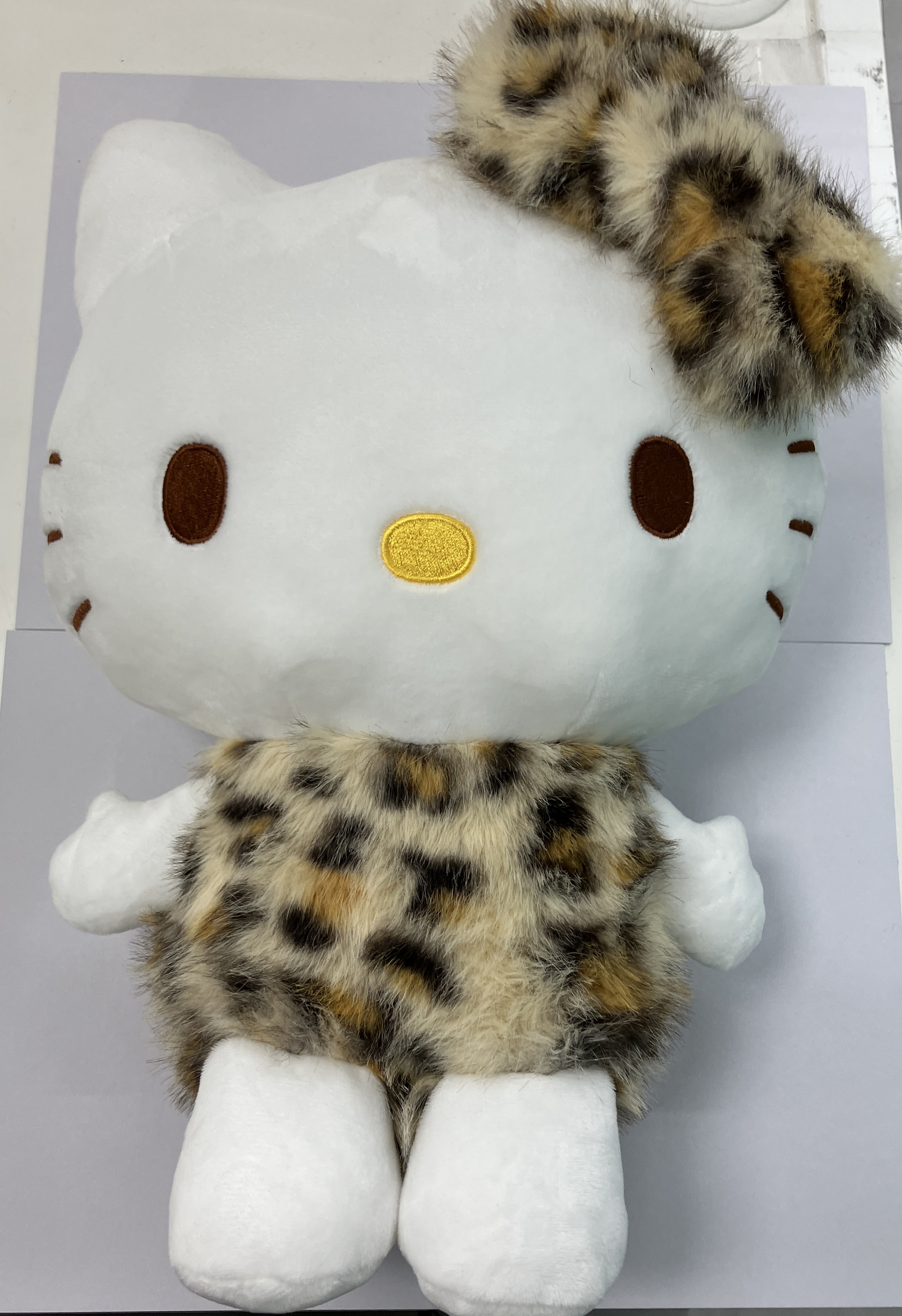 サンリオキャラクターズ ヒョウ柄ドールBIGタイプ 1 ハローキティ