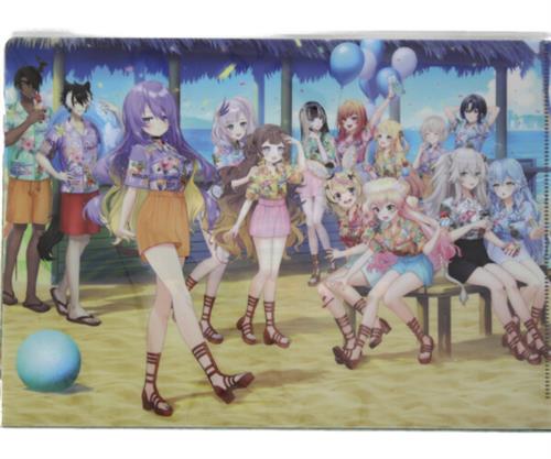 【未開封】ホロライブ/ホロスターズ hololive SUPER EXPO 2024 キービジュアル クリアファイルセット