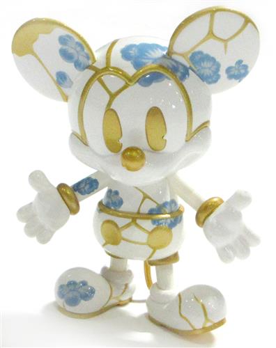 POPMART Disney Mickey Boundless Creativity シリーズ フィギュア Blue and White Porcelain Mickey 【フィギュア】[POPMART]