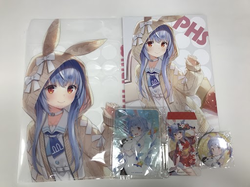 【未開封】新刊セット(PHS+A6アクリルプレート+缶バッジ+ポチ袋+クリアバッグ) 【ホロライブ】[憂姫はぐれ][WIREFRAME]