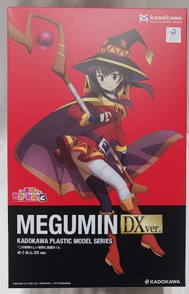【未開封】KADOKAWA PLASTIC MODEL SERIES この素晴らしい世界に祝福を!3 めぐみん DXver. [KADOKAWA]