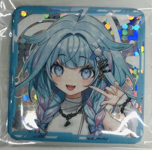 hololive DEV_IS hololive SUPER EXPO 2026 ランダムホログラムスクエア缶バッジ 水宮枢