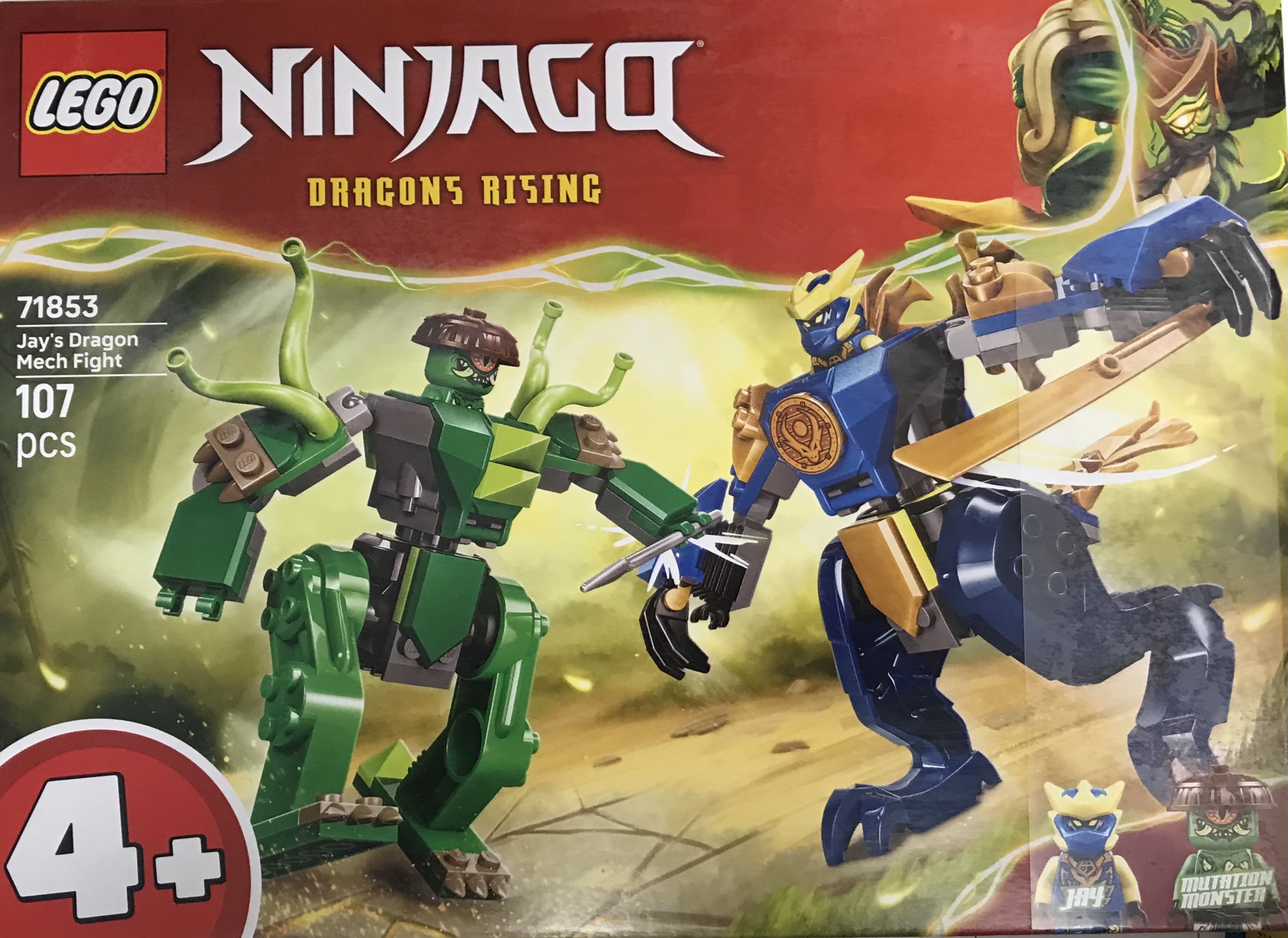 【未開封】レゴ ニンジャゴー ジェイのドラゴンメカスーツ バトルパック