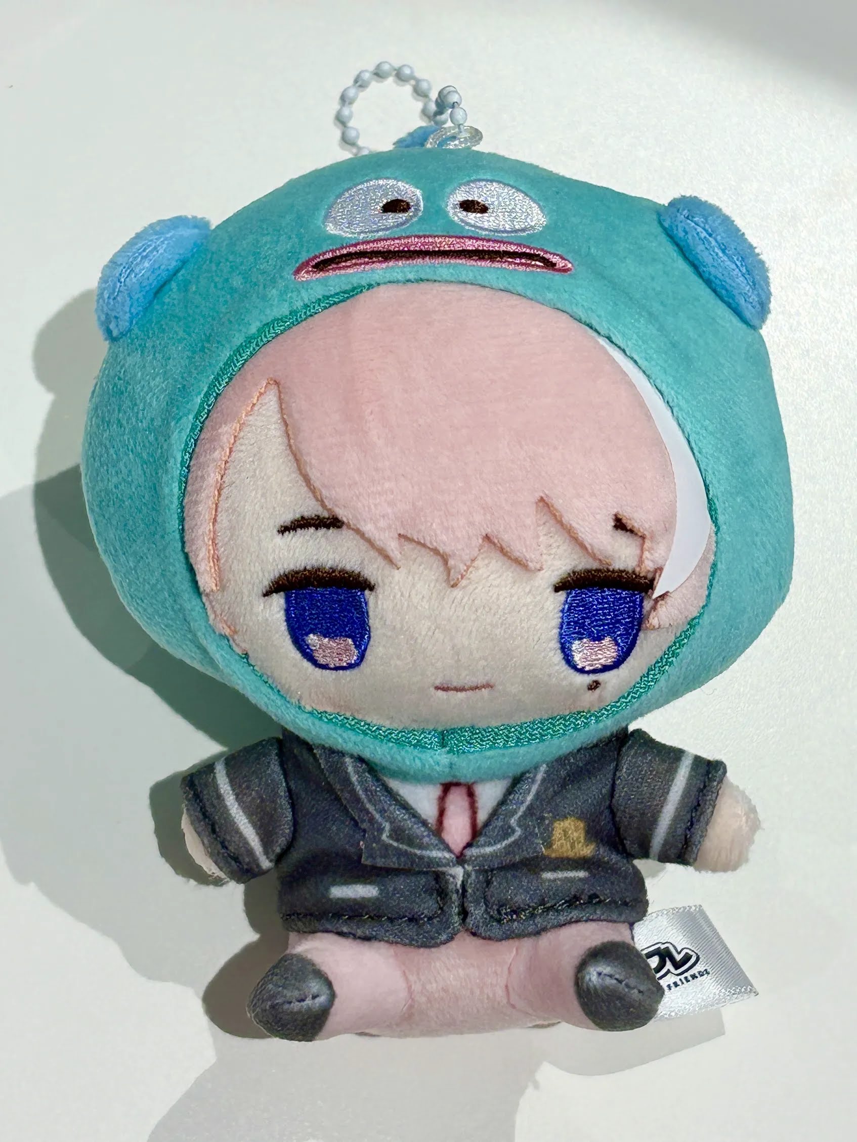Neo-Porte×Sanrio characters ふわフレぬいぐるみキーホルダー 水無瀬×ハンギョドン