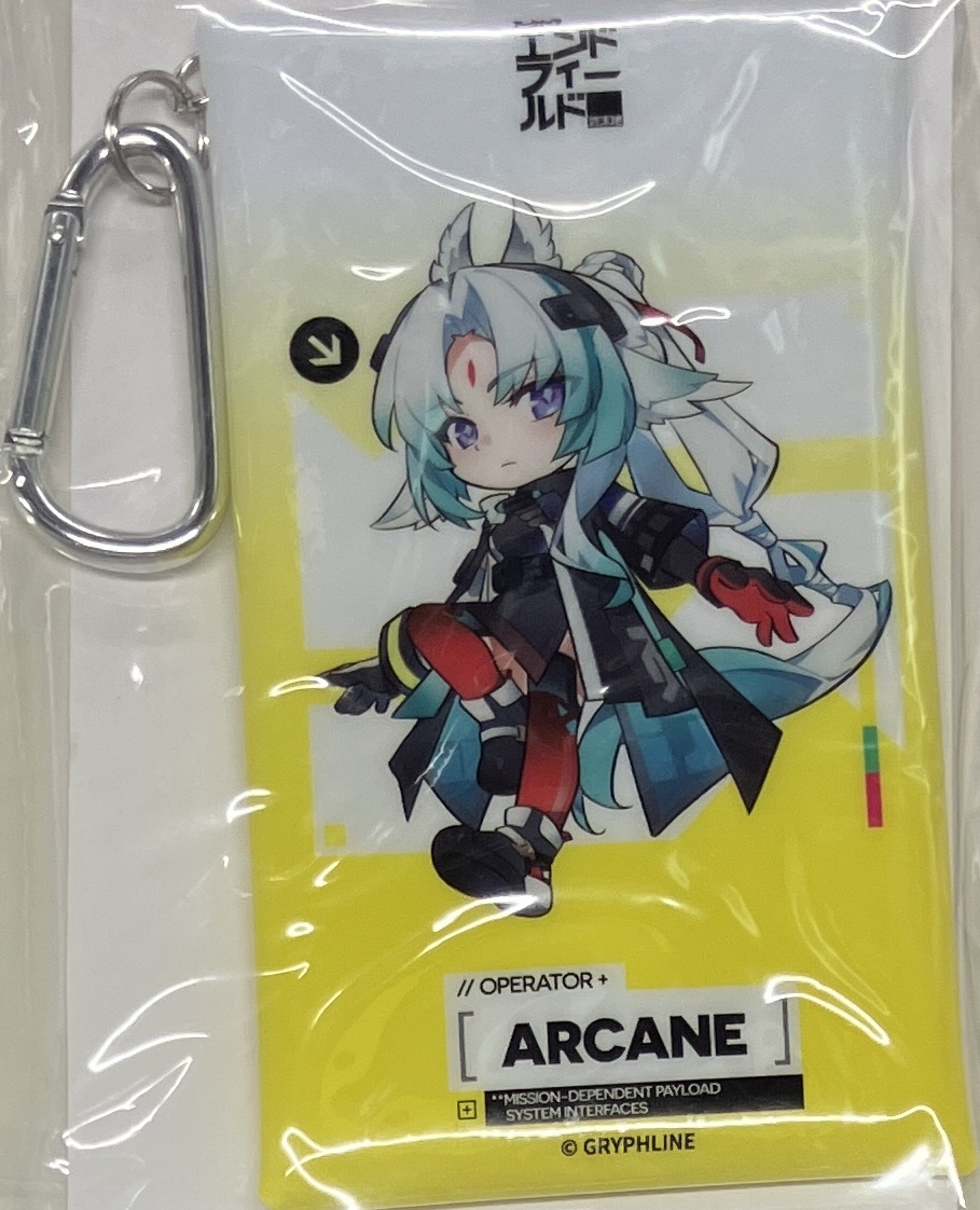 アークナイツ:エンドフィールド カラビナ付きクリアケース オクギ ｱｰｸ