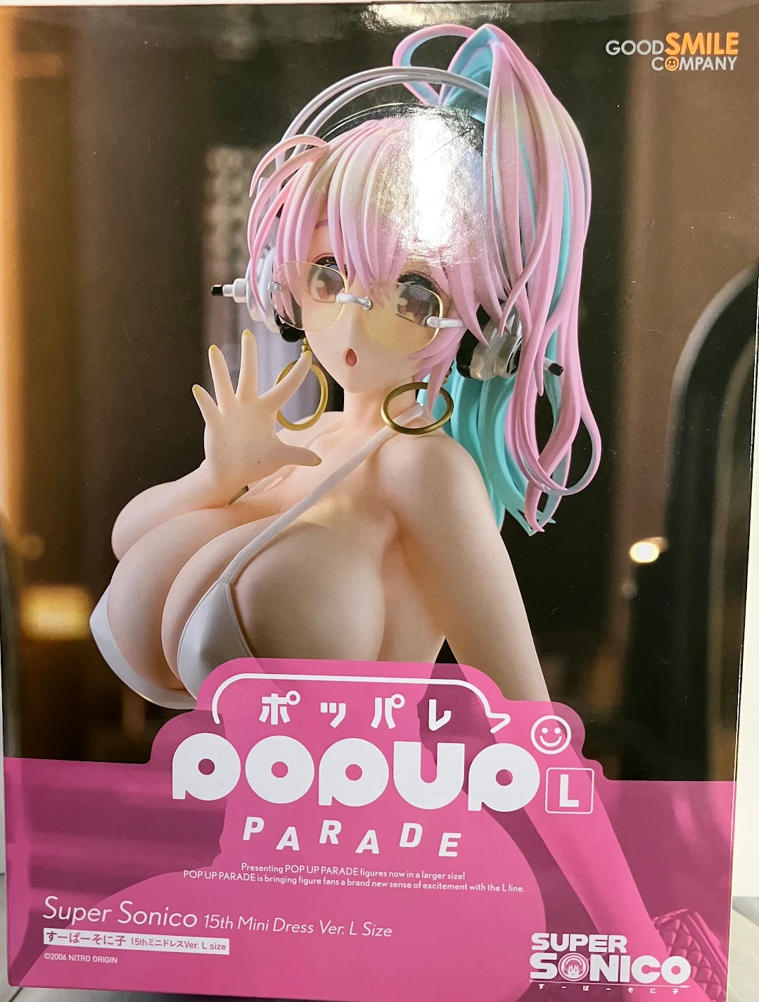 POP UP PARADE すーぱーそに子 15thミニドレスVer. L size 【フィギュア】[グッドスマイルカンパニー]