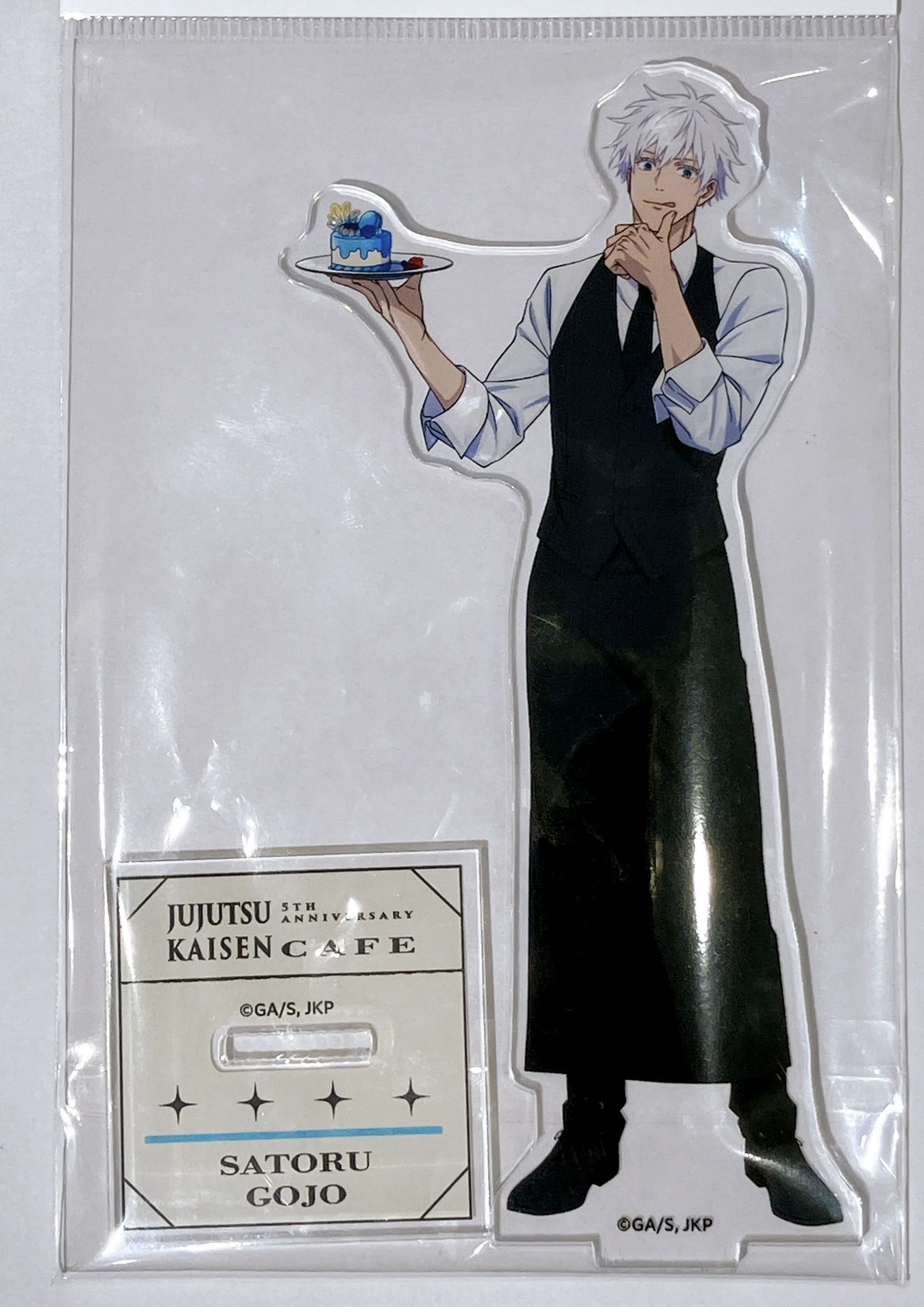呪術廻戦 JUJUTSU KAISEN 5th Anniversary CAFE アクリルスタンド 五条悟