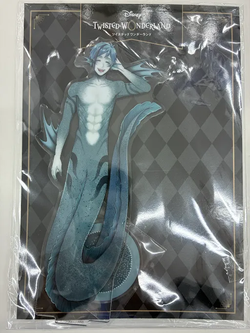 【未開封】Disney TWISTED-WONDERLAND アクリルスタンド 7章実装SSRカード フロイド･リーチ  マーメイド・フィンver.