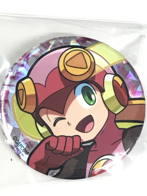 ロックマンエグゼ ホログラムキャラバッジコレクション(缶バッジ) ロール