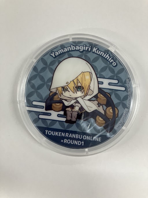 刀剣乱舞×ROUND1 刀剣乱舞ONLINE アクリルコースター 山姥切国広