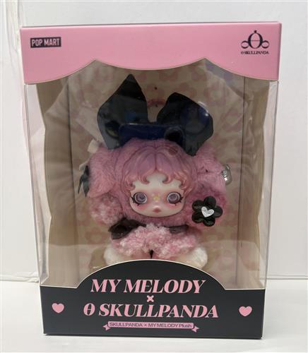 POPMART SKULLPANDA × MY MELODY ぬいぐるみペンダント