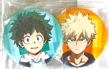 僕のヒーローアカデミア FINAL SEASON 描き下ろし缶バッジ2個セット 緑谷出久&爆豪勝己 【アニメイト BD/DVD全巻購入特典】