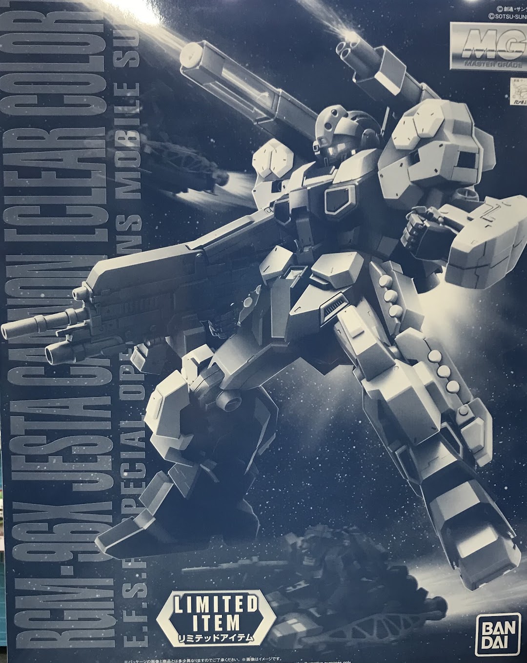 MG 機動戦士ガンダムUC ジェスタ・キャノン [クリアカラー] [BANDAI SPIRITS]