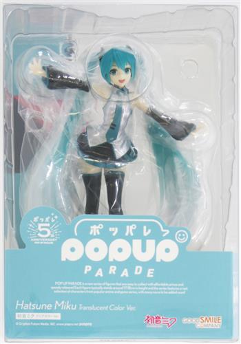 POP UP PARADE キャラクター・ボーカル・シリーズ01 初音ミク クリアカラーVer. 【フィギュア】[グッドスマイルカンパニー]