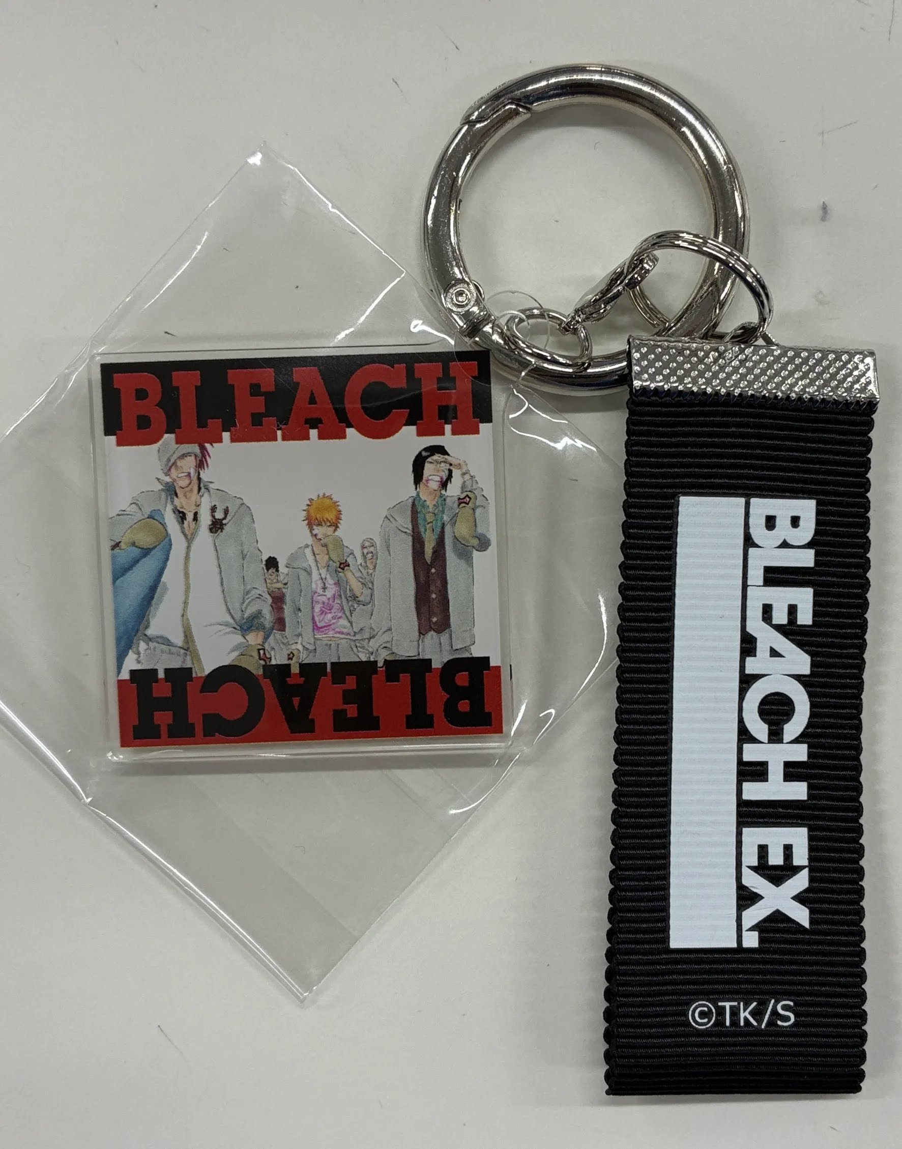 BLEACH EX. オリジナルレコードジャケットキーチェーンコレクション 集合 D
