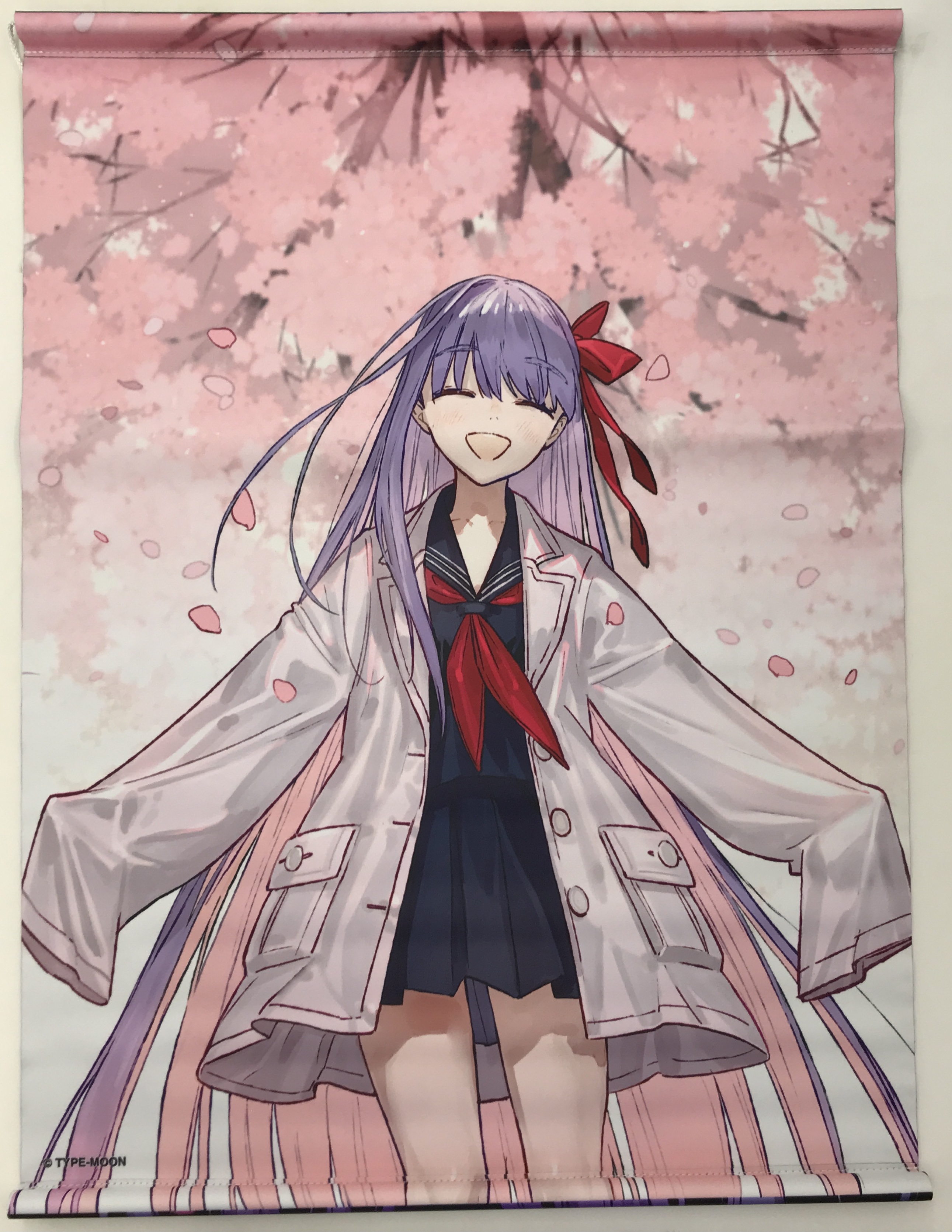 Fate/EXTRA ワダアルコ展 Fate & Fate/EXTRA ART WORKS A2両面タペストリー BB&間桐桜