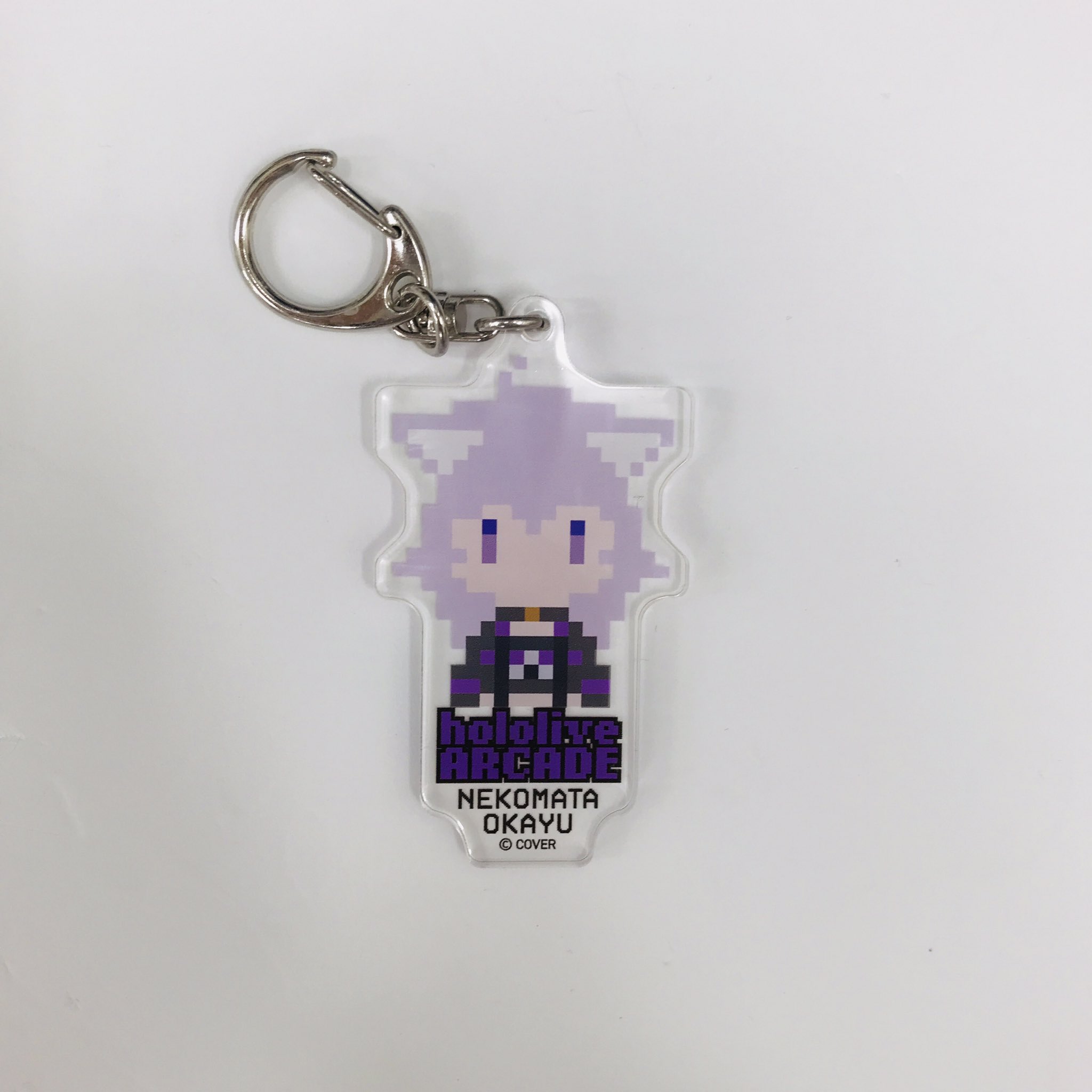 ホロライブ hololive SUPER EXPO 2025 ランダムピクセルキャラキーホルダー 2期生+ゲーマーズ+3期生 猫又おかゆ