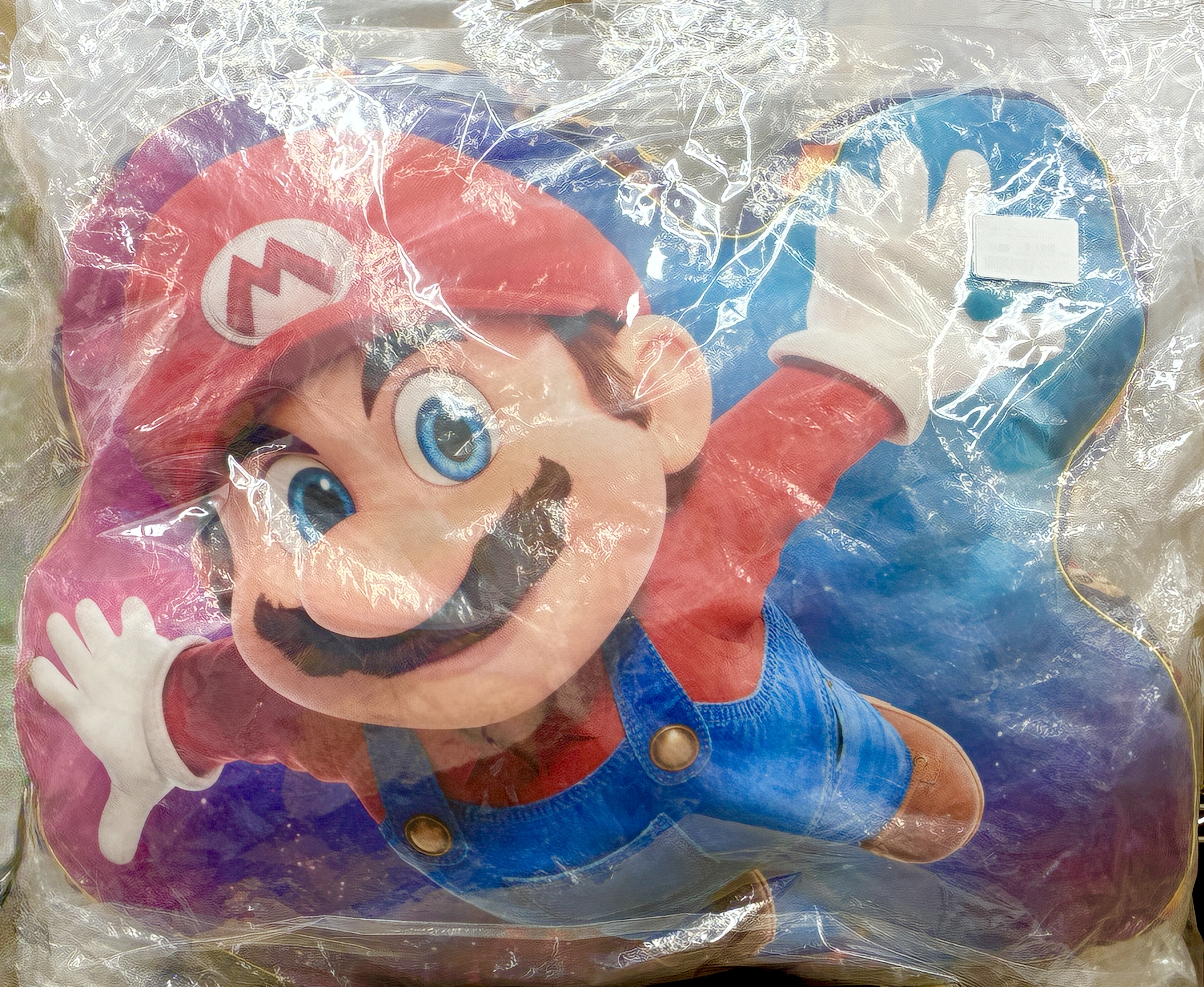 一番くじ 『ザ・スーパーマリオギャラクシー・ムービー』 A賞 マリオ ビッグサイズクッション