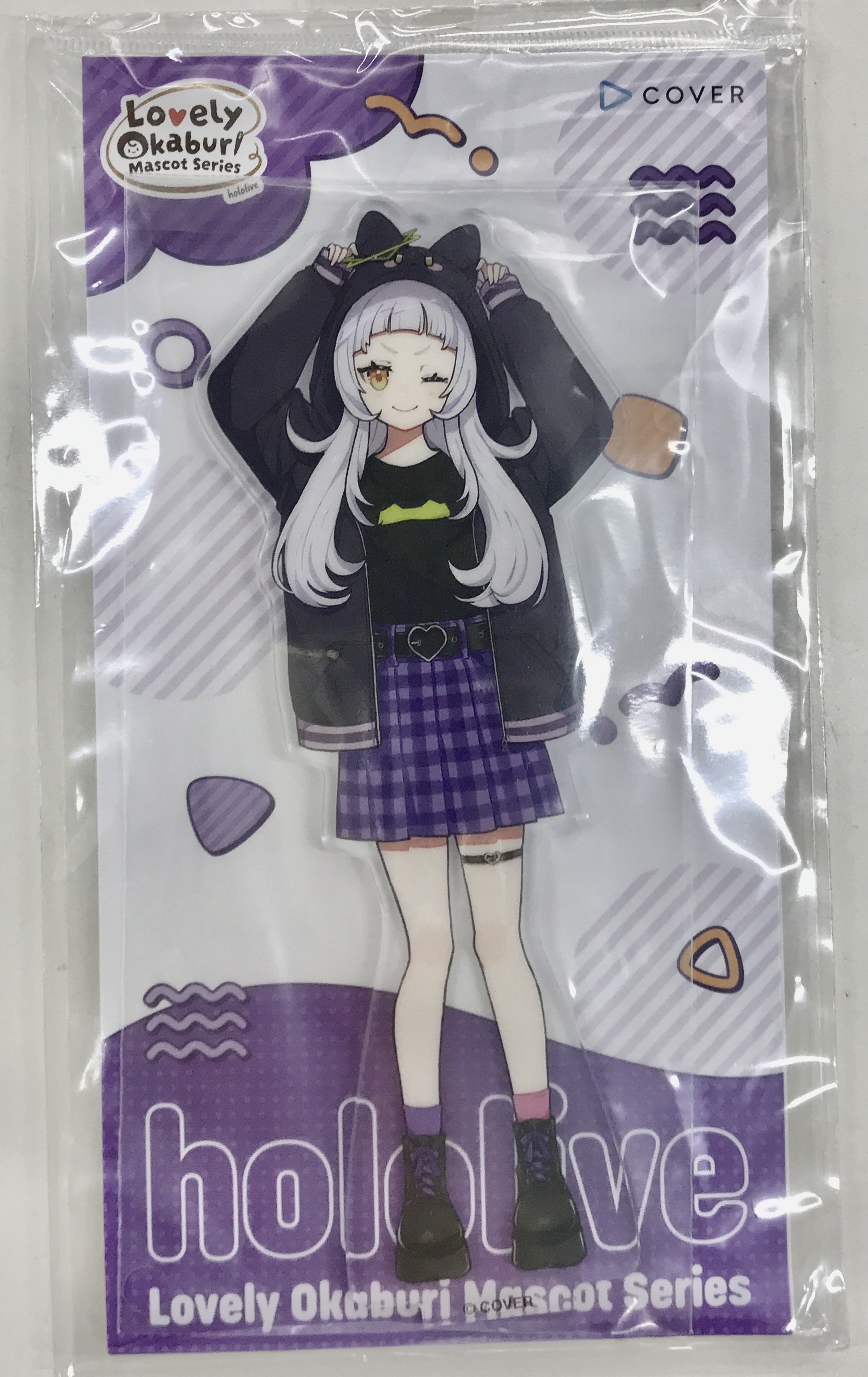 【未開封】ホロライブ Lovely Okaburi Mascot Series vol.1 アクリルスタンド 紫咲シオン