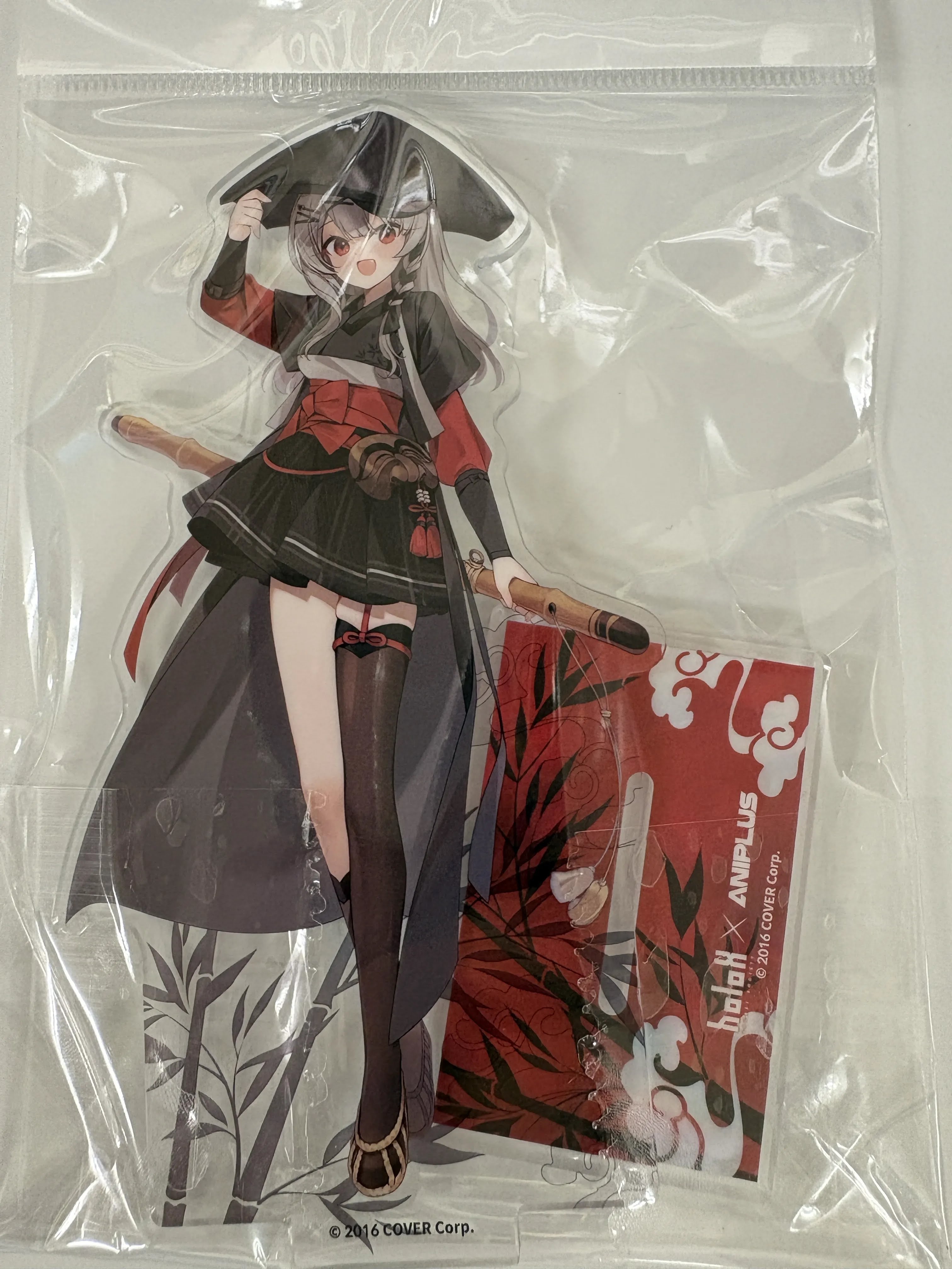 ホロライブ 秘密結社holoX×ANIPLUS collab cafe アクリルスタンド 沙花叉クロヱ