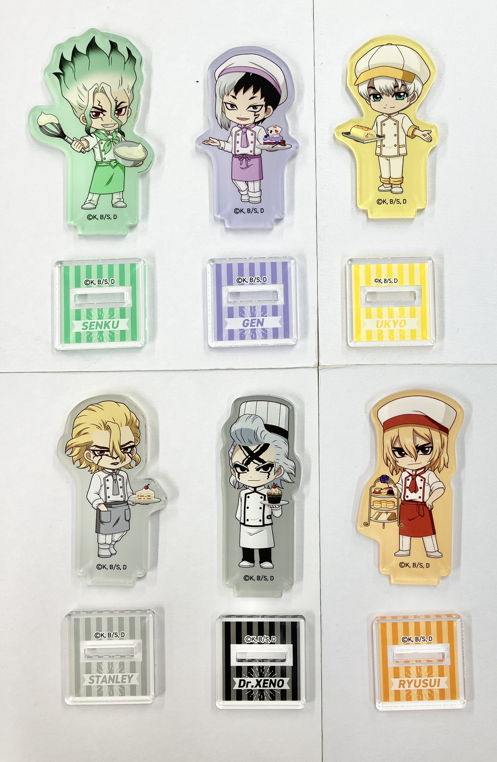 Dr.STONE トレーディングアクリルスタンド(1BOX)
