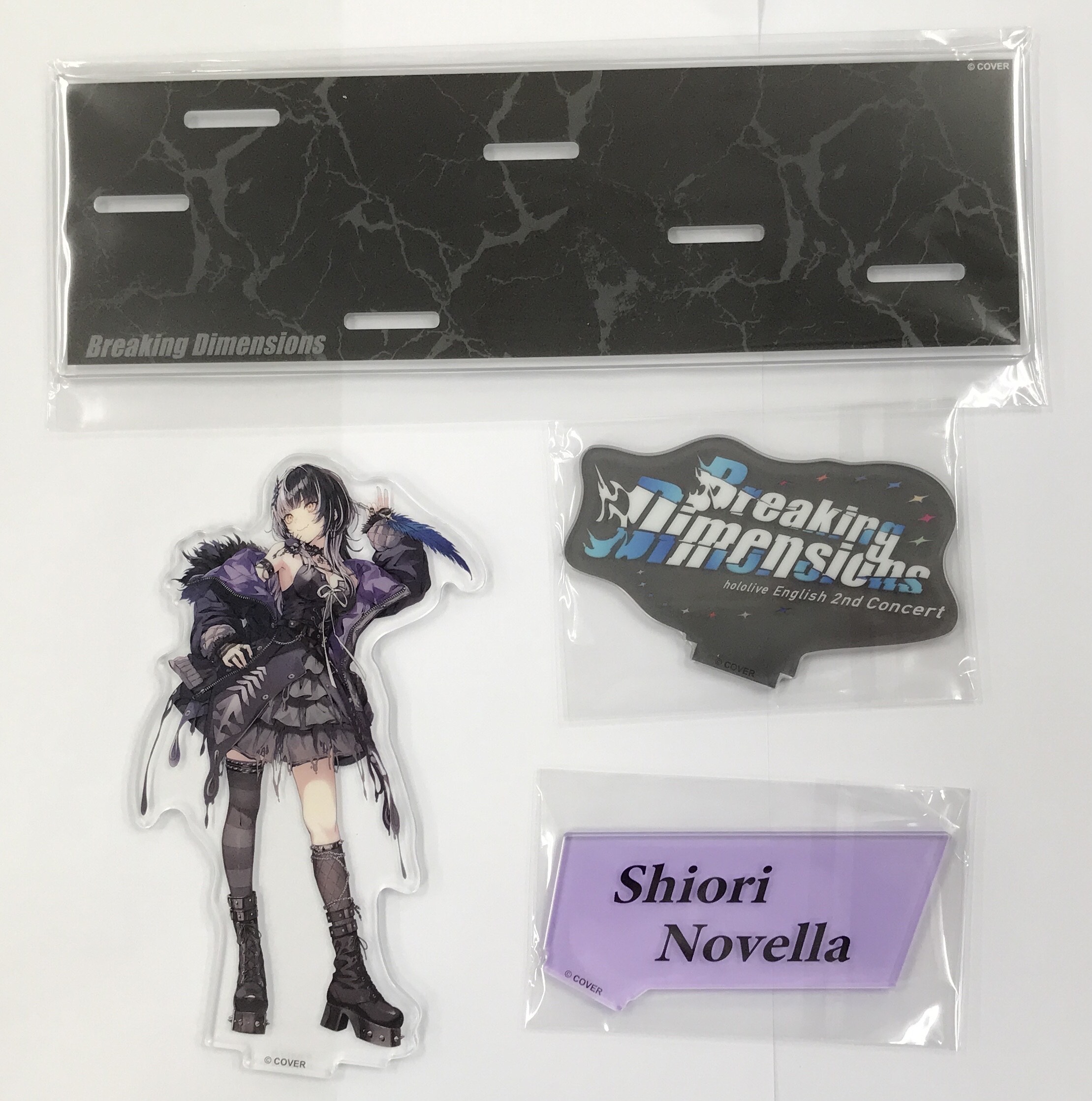 ホロライブ hololive English 2nd Concert -Breaking Dimensions- Acrylic Stand シオリ・ノヴェラ
