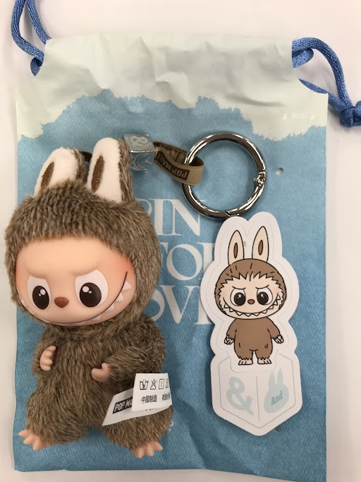 POPMART THE MONSTERS PIN FOR LOVE シリーズ ぬいぐるみペンダント(N-Z) LABUBU &