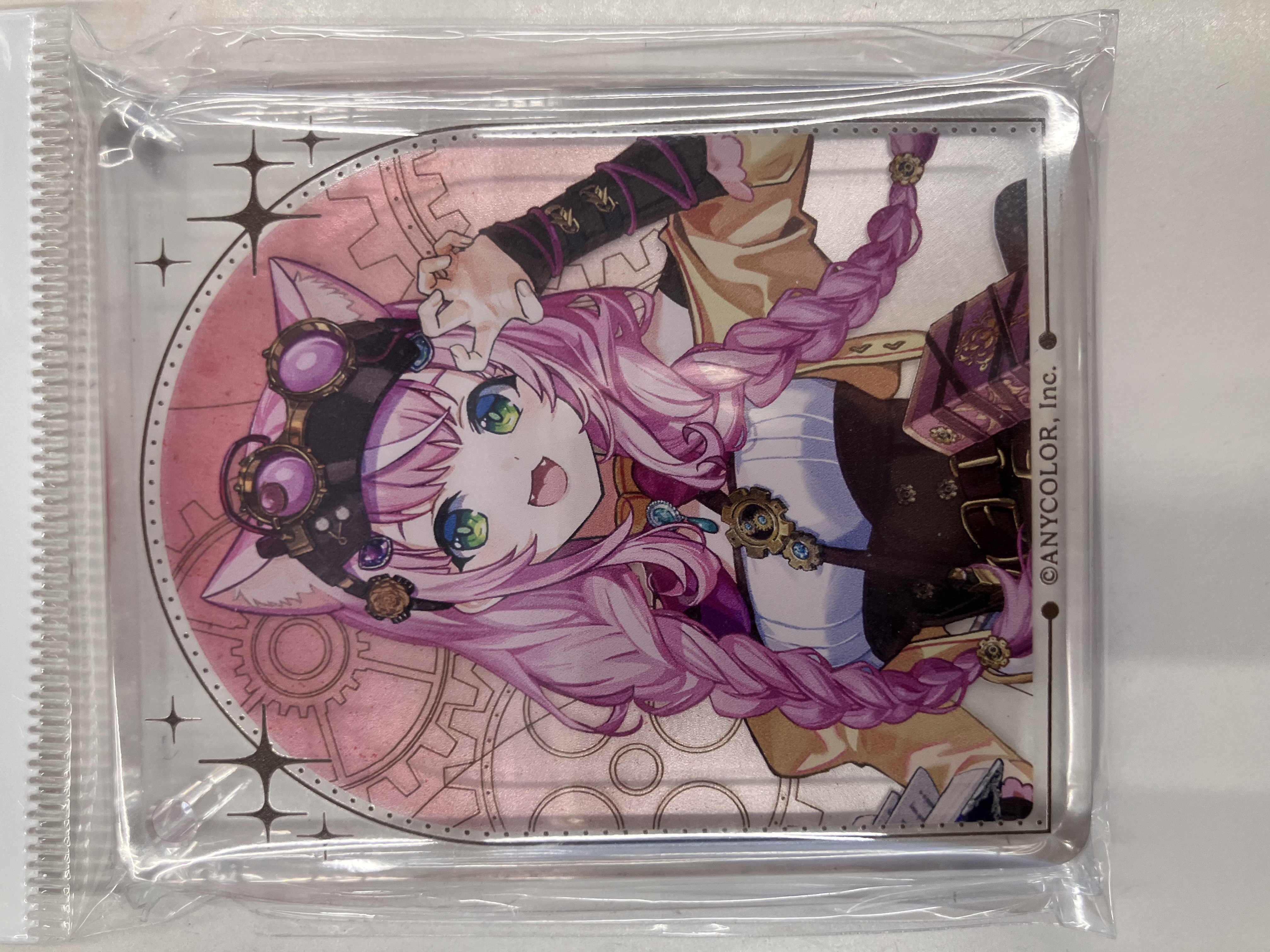 にじさんじ×アニメイトカフェ Crystal Clockwork トレーディング CoLotta アクリルプレートキーホルダー ヤン ナリ
