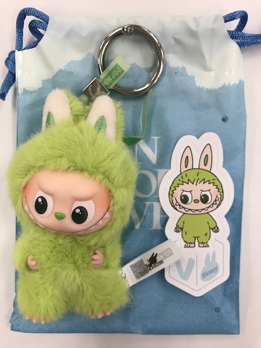 POPMART THE MONSTERS PIN FOR LOVE シリーズ ぬいぐるみペンダント(N-Z) LABUBU V