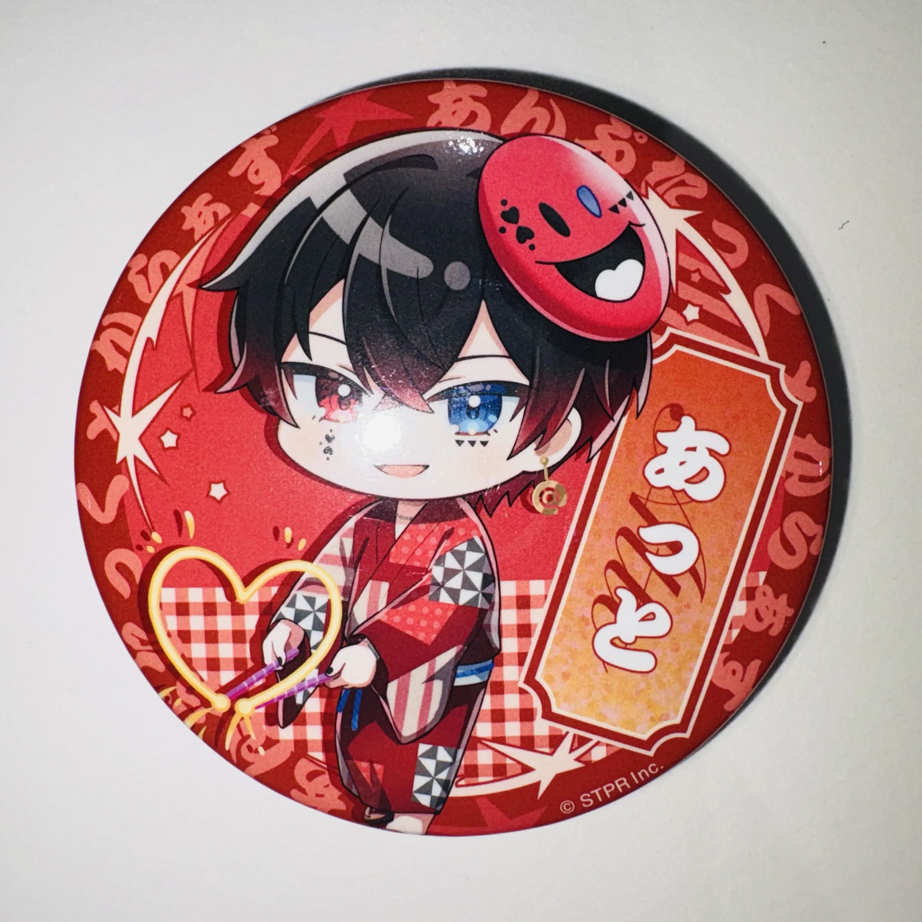 AMPTAKxCOLORS ランダム缶バッジ(YUKATA POP! ver.) あっと(SD)