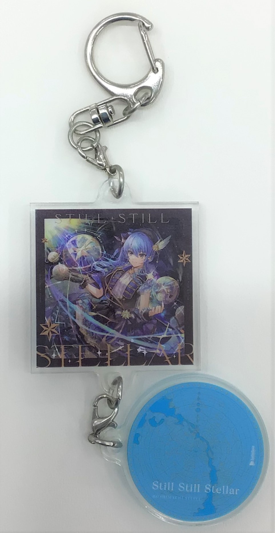 ホロライブ Hoshimachi Suisei 1st Solo Live "STELLAR into the GALAXY" Album Art Keychain 星街すいせい