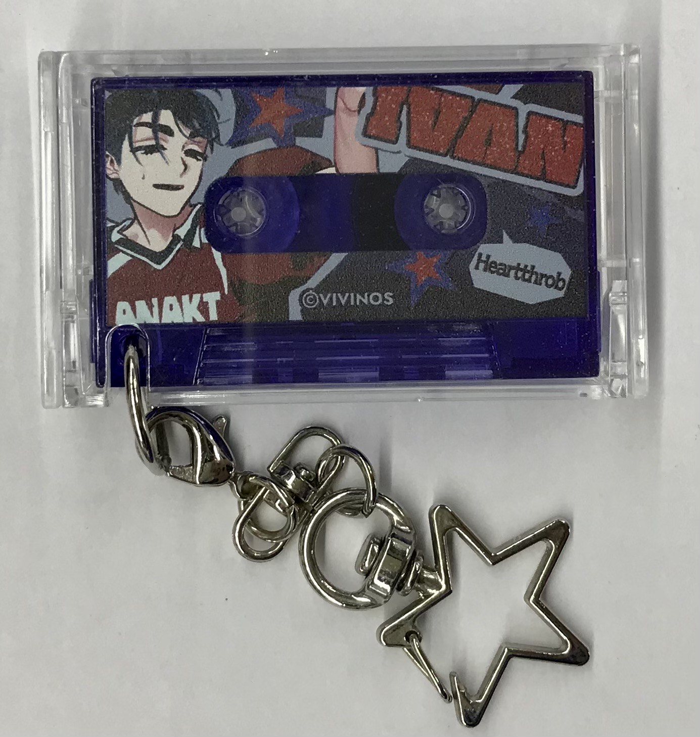ALIEN STAGE カセット形キーホルダー IVAN イヴァン Find your Plus One!