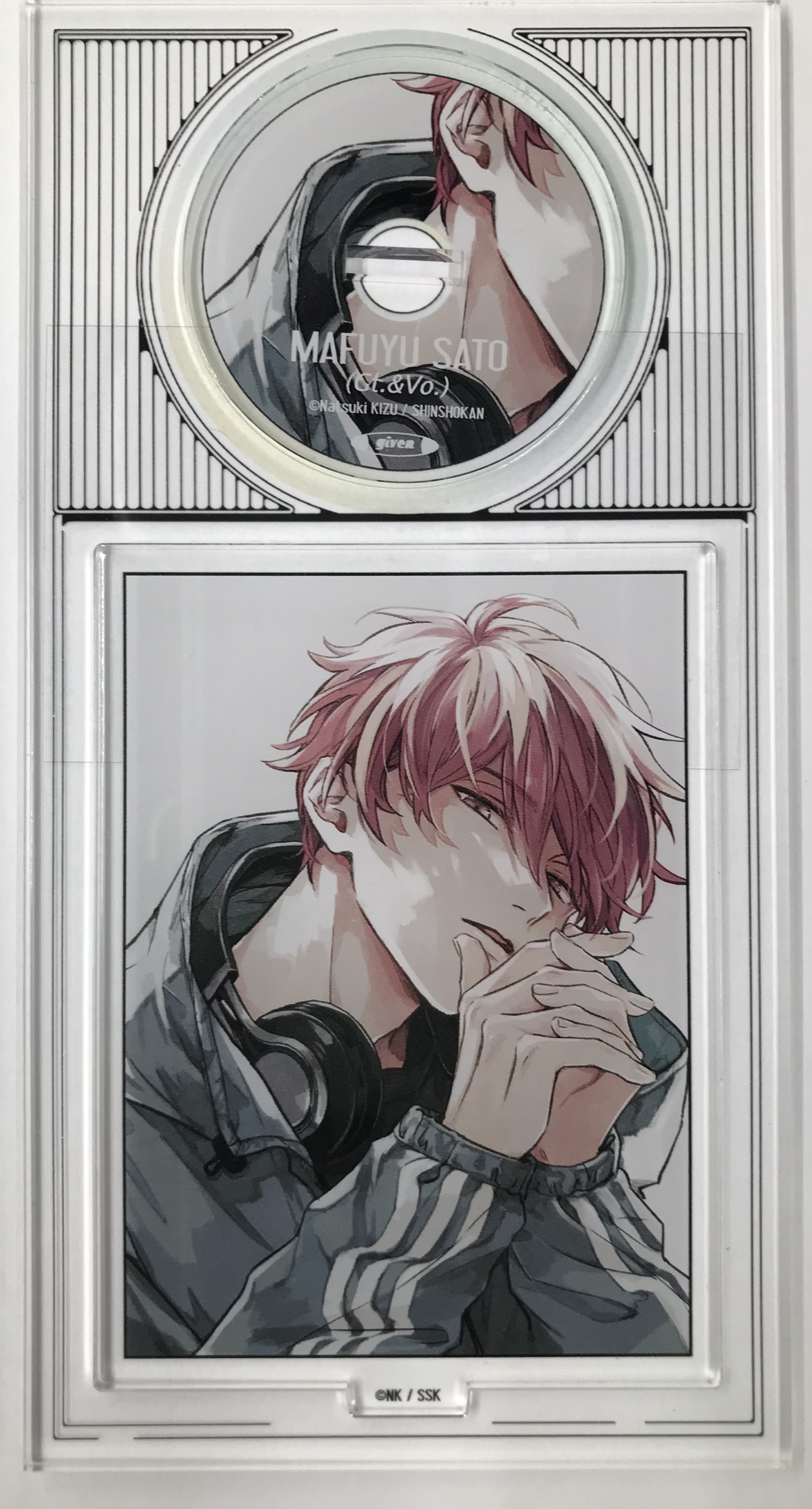 ギヴン展-given exhibition- CD風アクリルスタンド 佐藤真冬