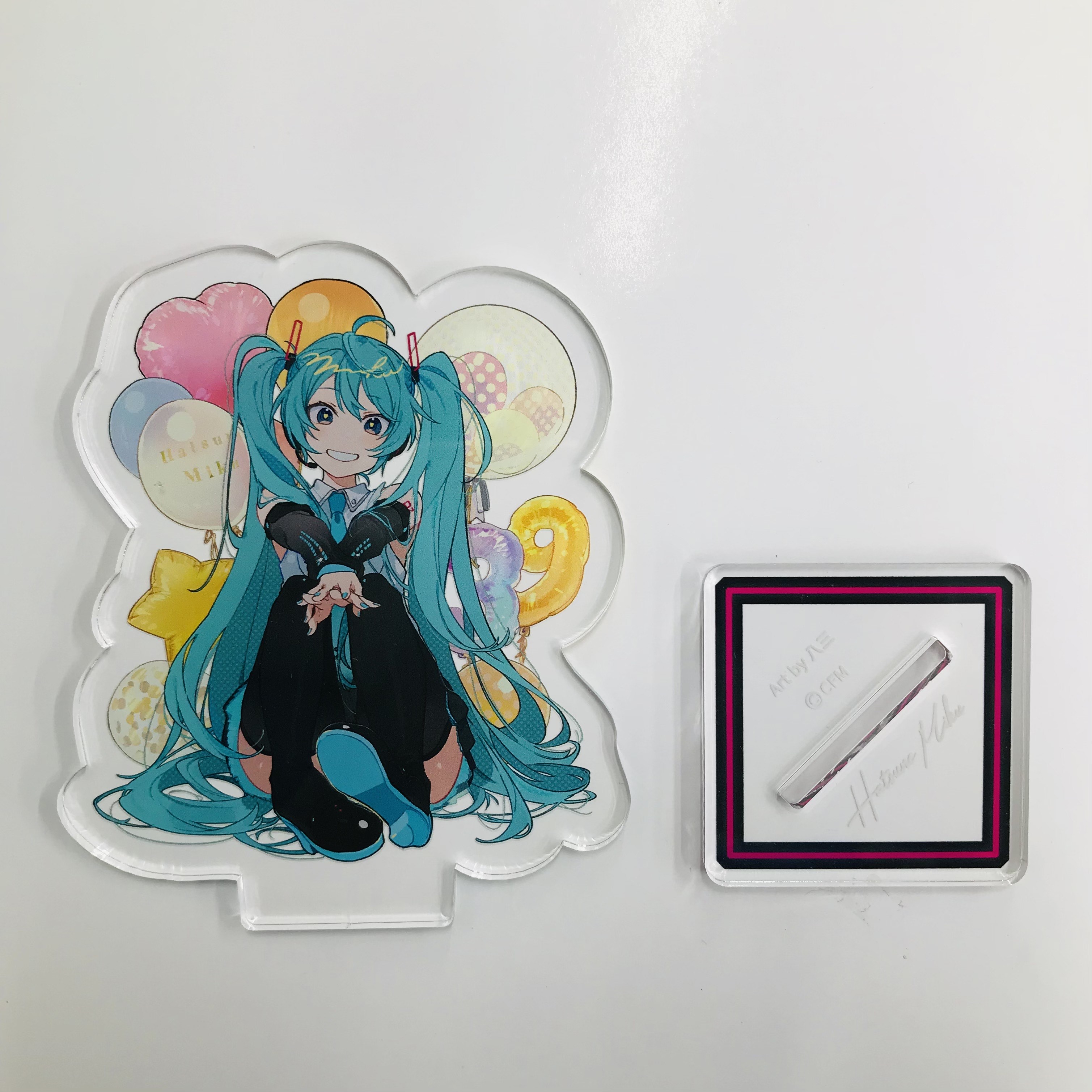 初音ミク Acrylic stand art by 八三
