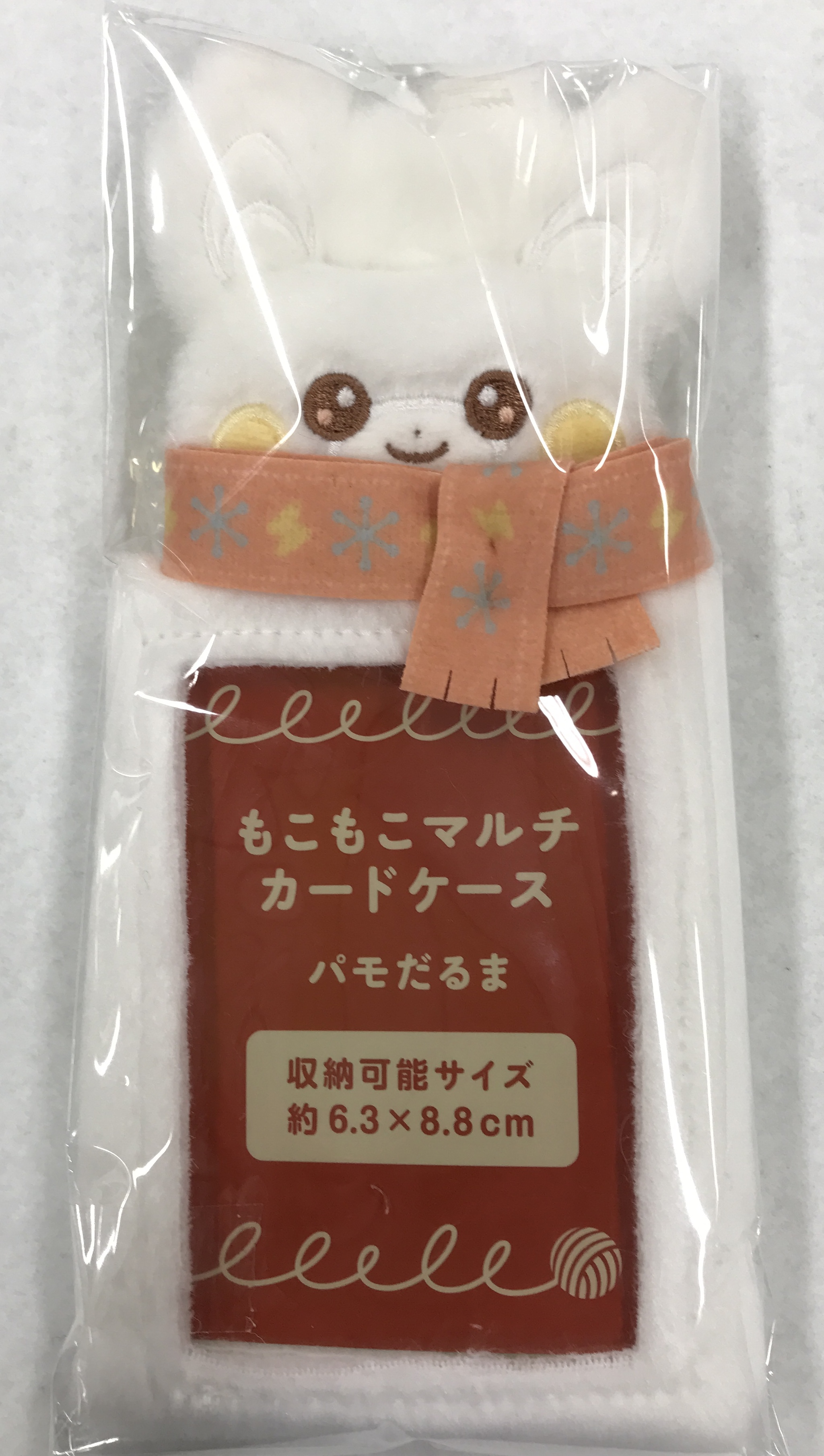 ポケットモンスター もこもこマルチカードケース Pokemon Heartwarming Christmas パモだるま
