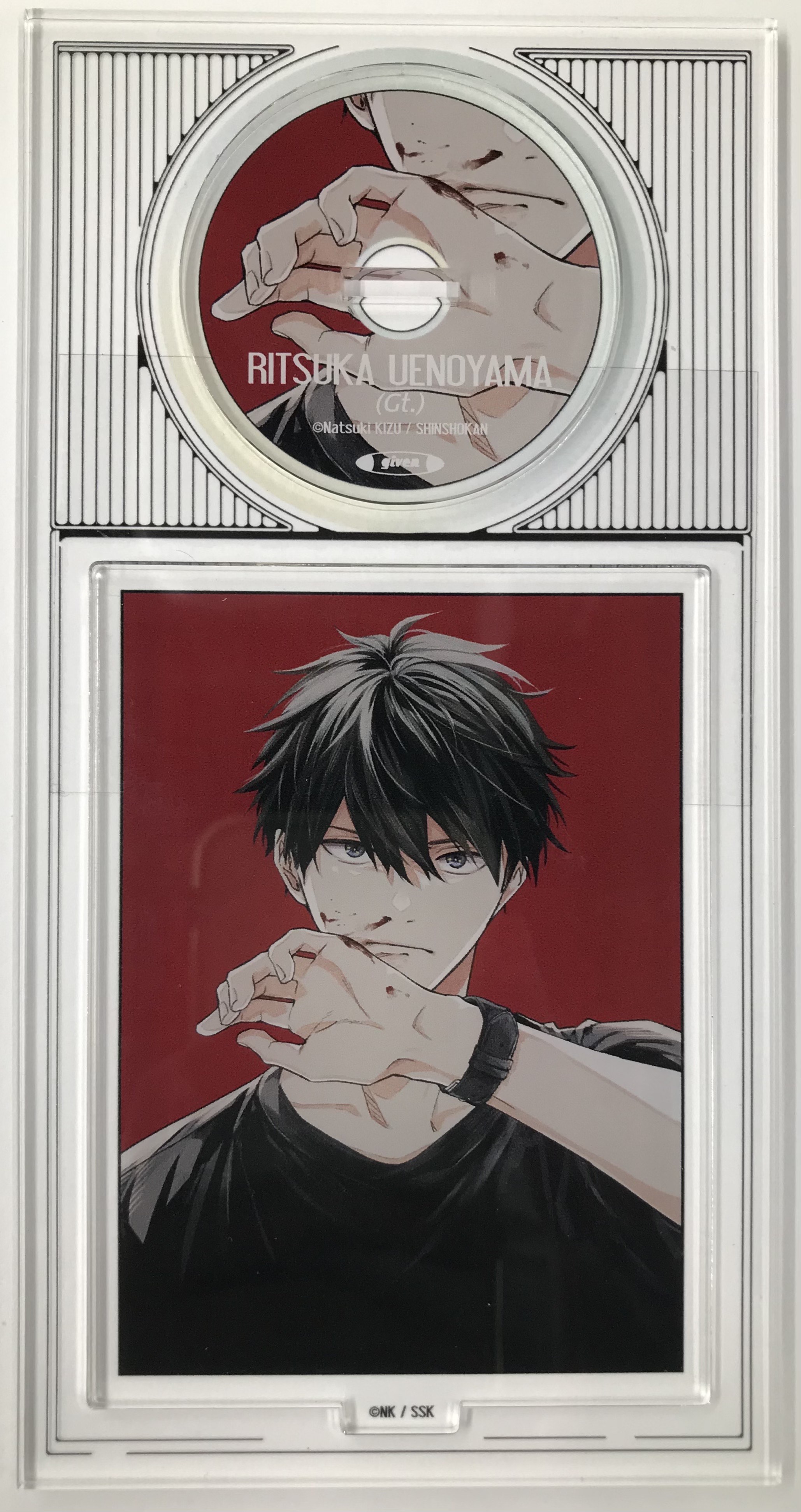 ギヴン展-given exhibition- CD風アクリルスタンド 上ノ山立夏