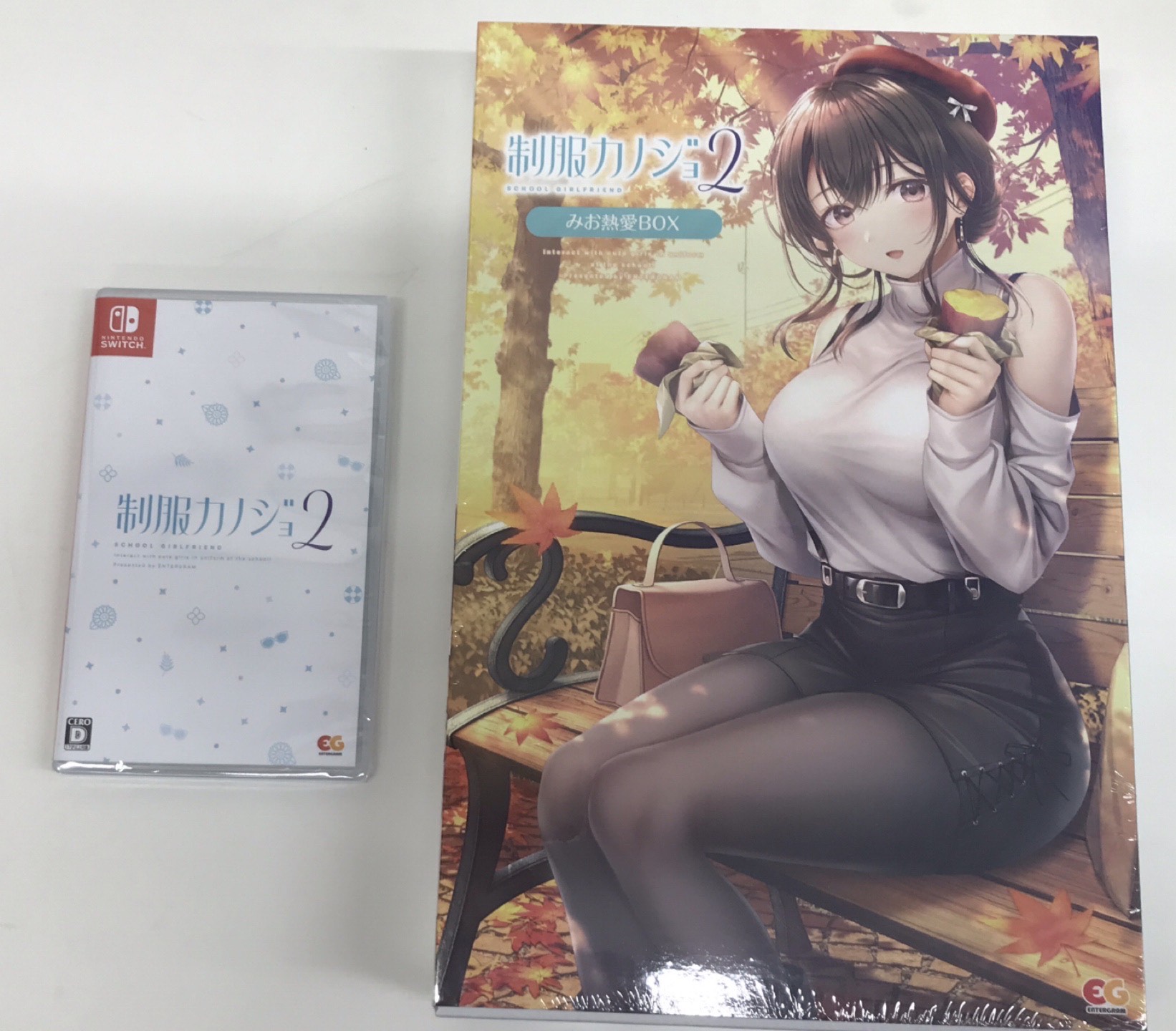 【未開封】制服カノジョ 2 みお熱愛BOX 3点セット 【Nintendo Switch】