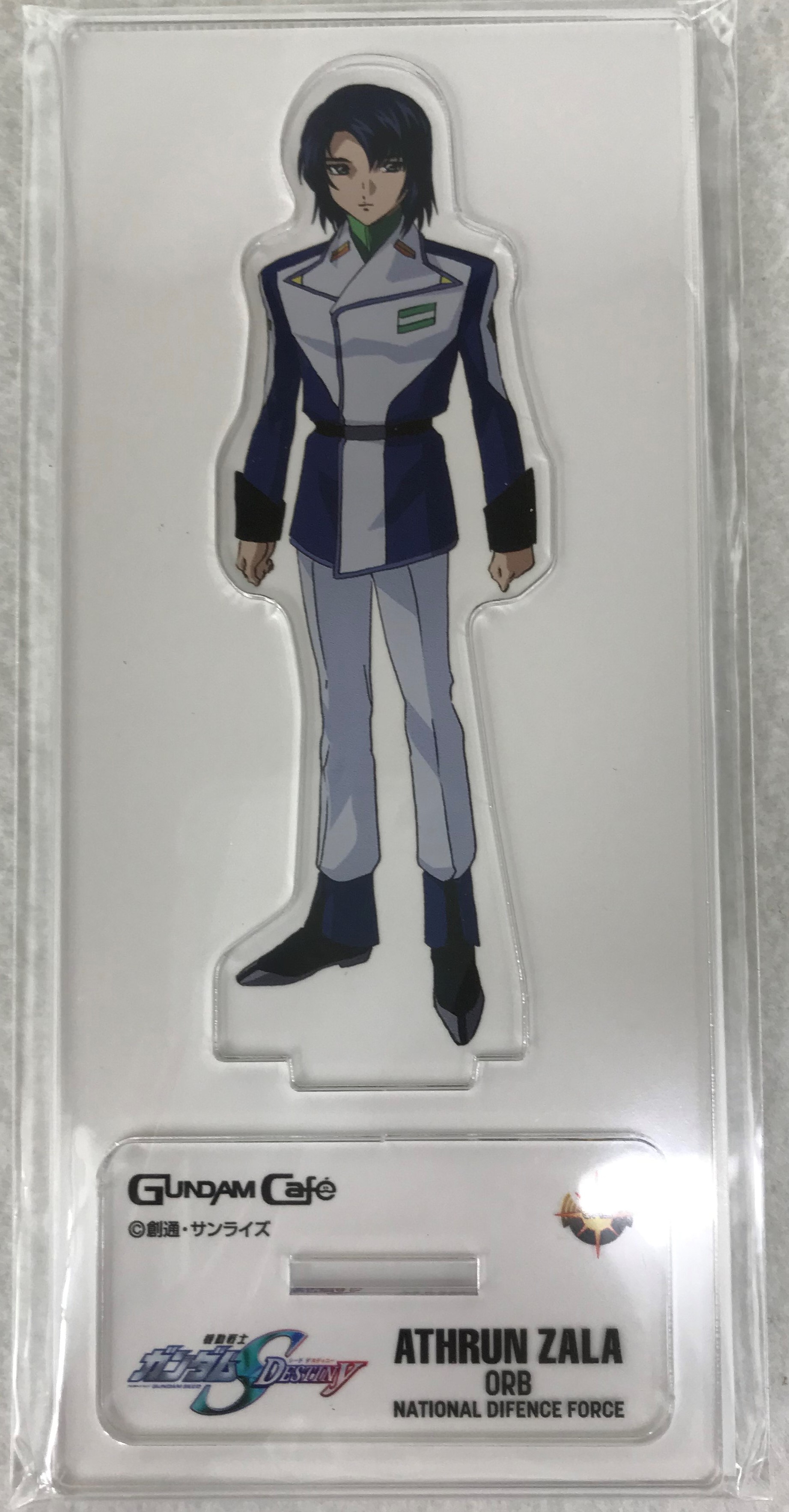 機動戦士ガンダムSEED DESTINY GUNDAM Cafe MODEL SHEET アクリルスタンド アスラン・ザラ