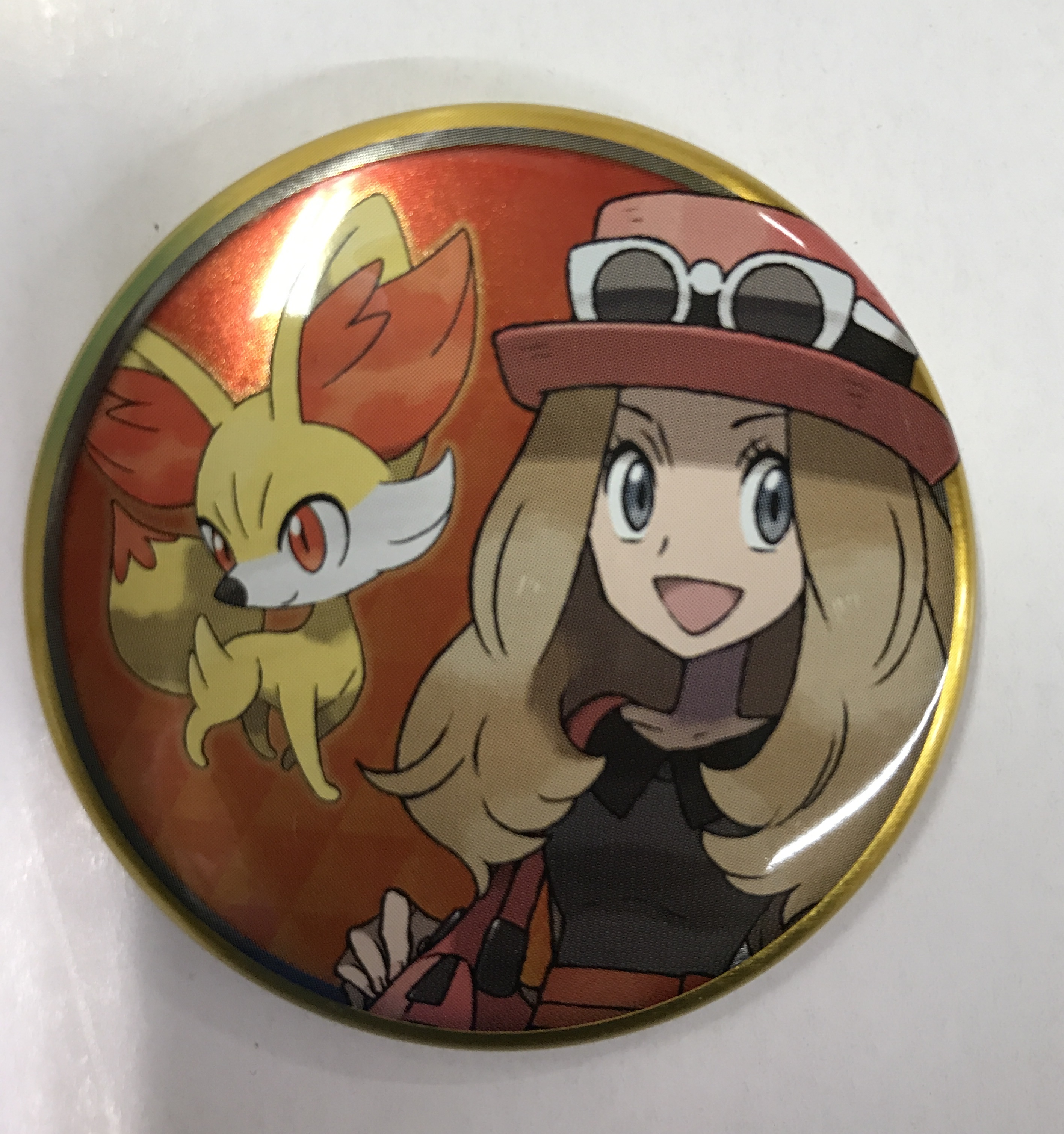 ポケットモンスター 缶バッジコレクション ～カロス地方編～ セレナ(女主人公)&フォッコ