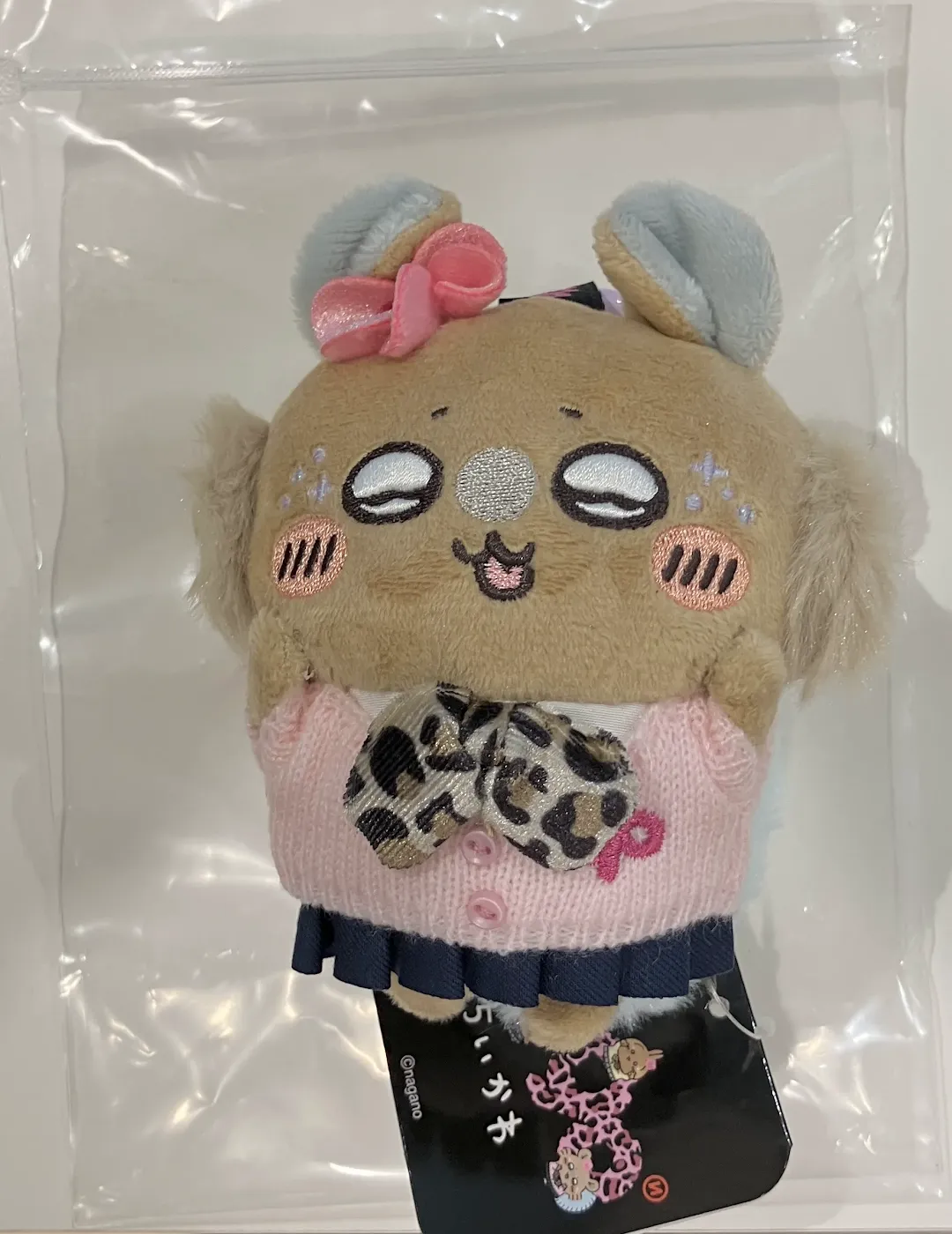 9090×ちいかわ Gal NINETY Mascot Keychain モモンガ